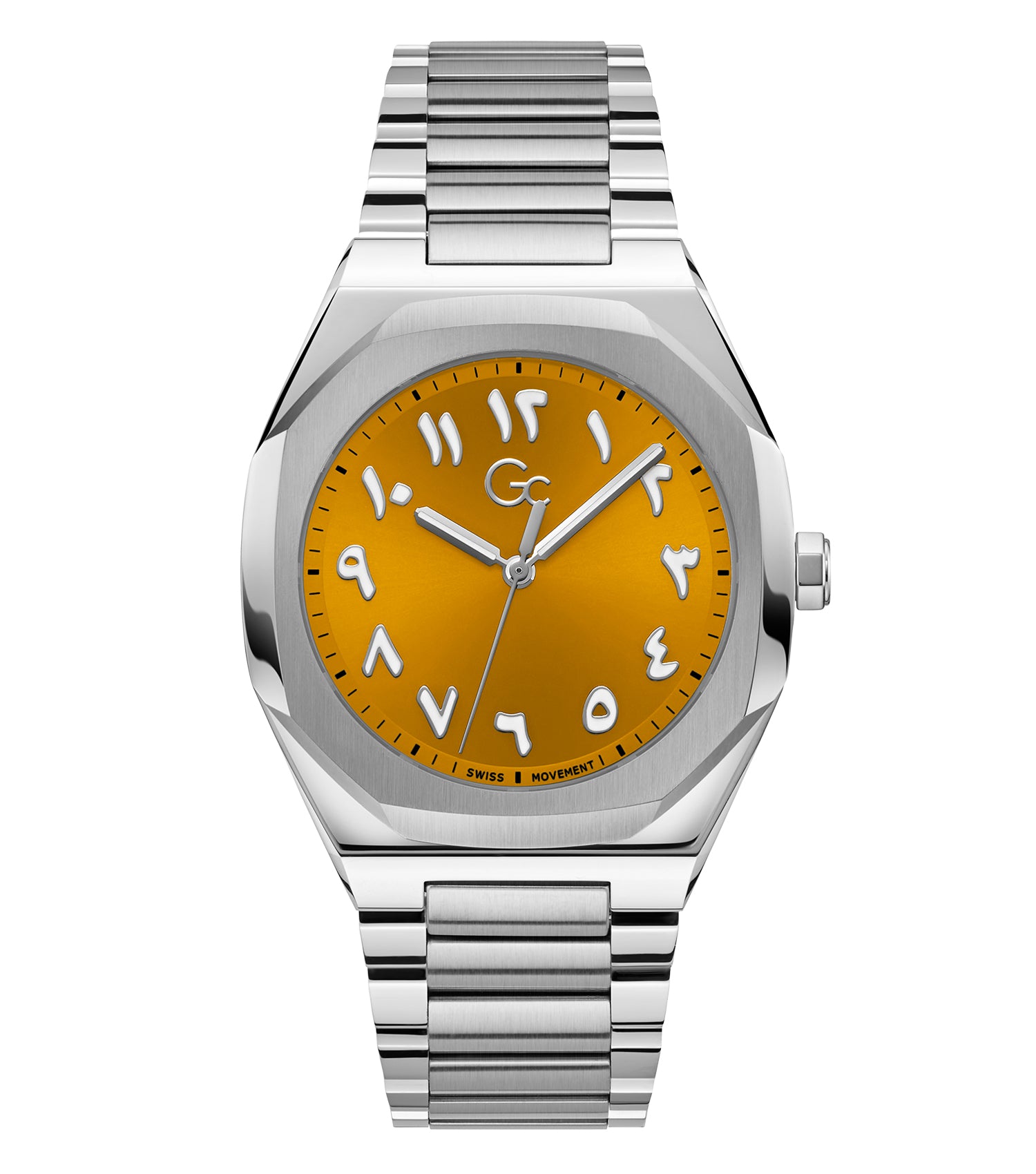 Men Coussin Sleek Quartz Watch 42 Mm