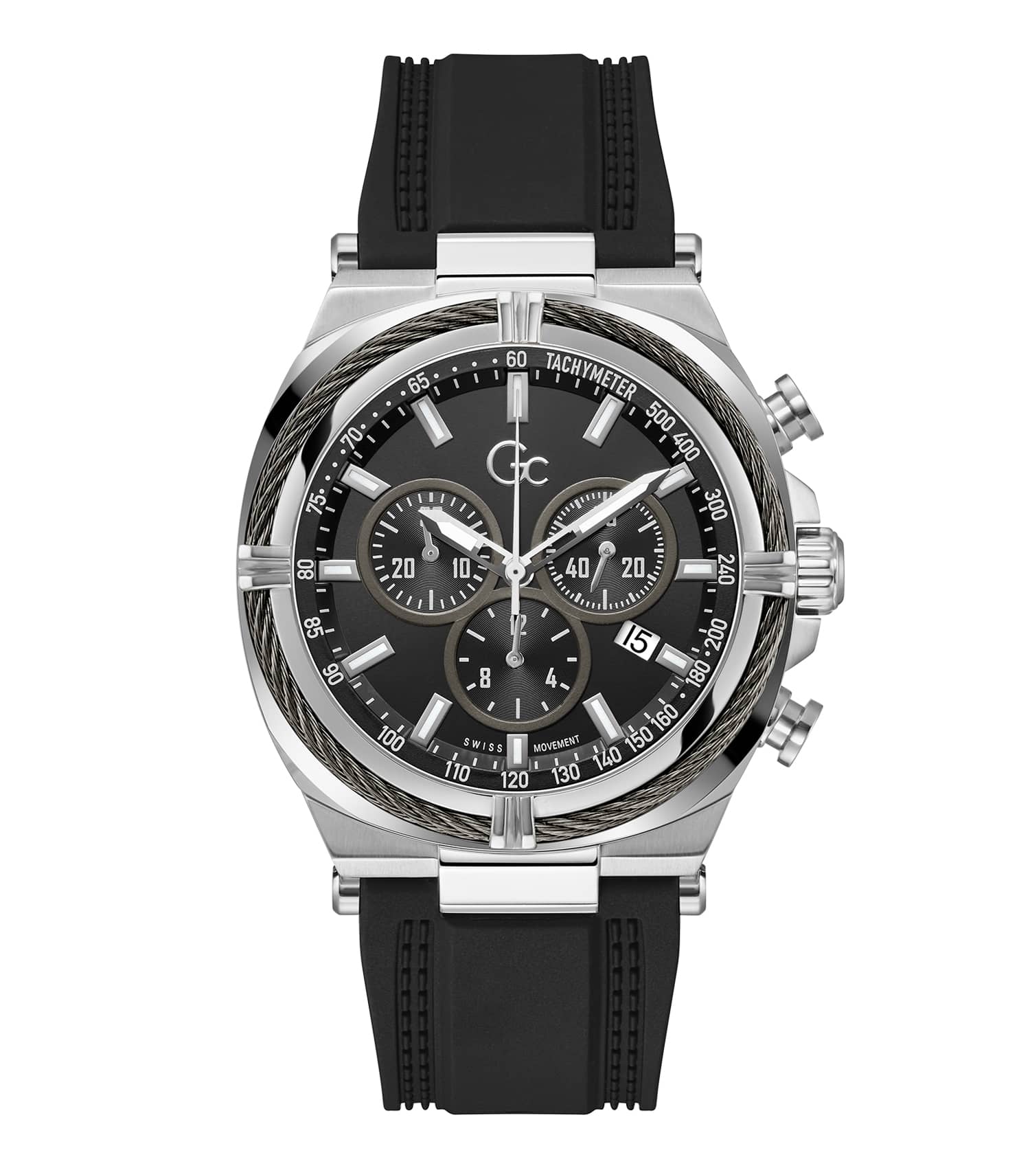 MEN GC IRONCLASS QUARTZ WATCH 43 MM