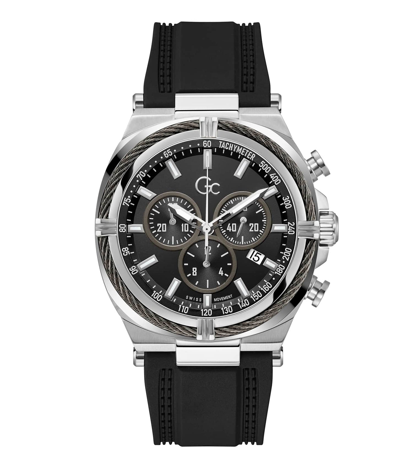 MEN GC IRONCLASS QUARTZ WATCH 43 MM