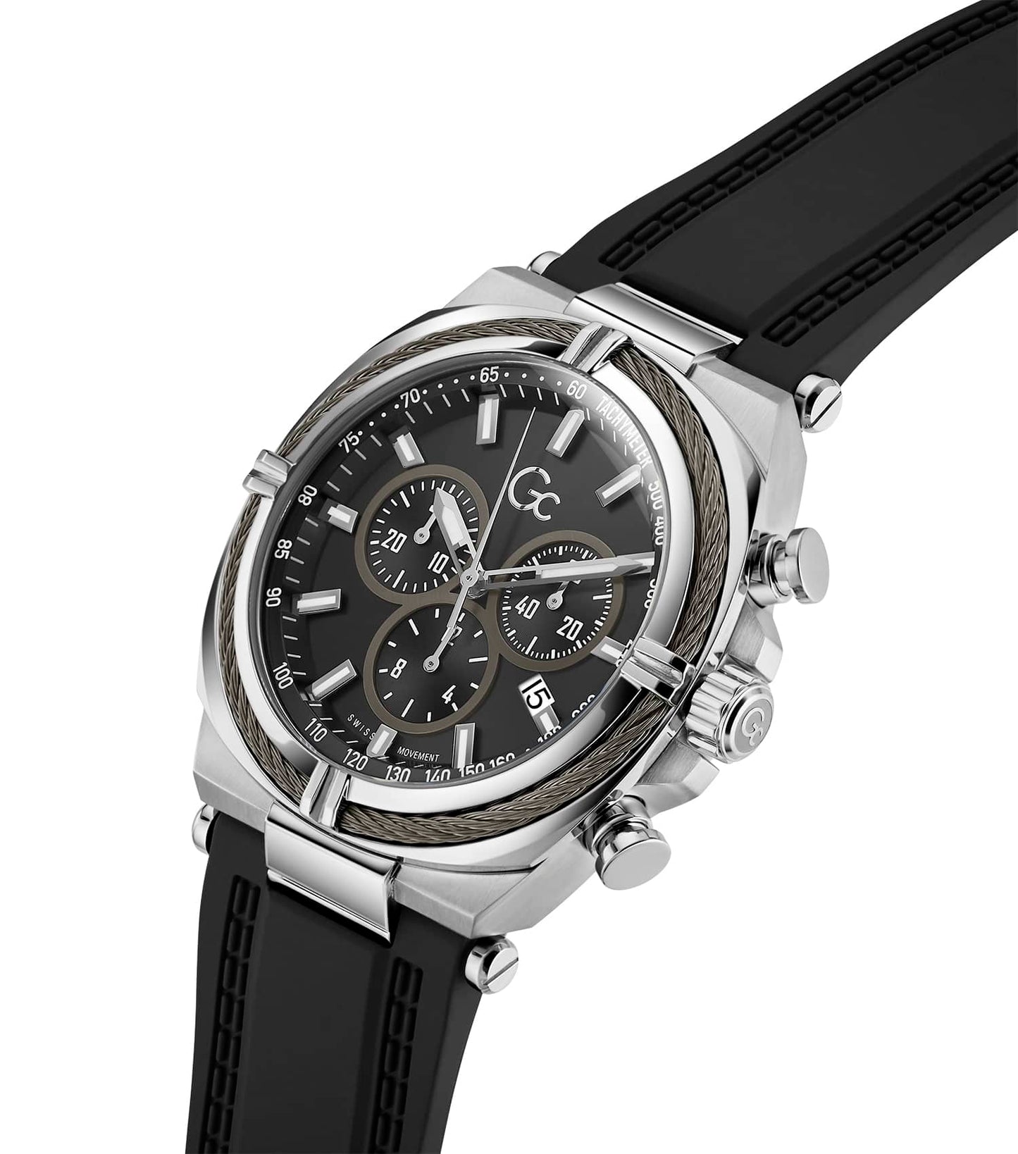 MEN GC IRONCLASS QUARTZ WATCH 43 MM