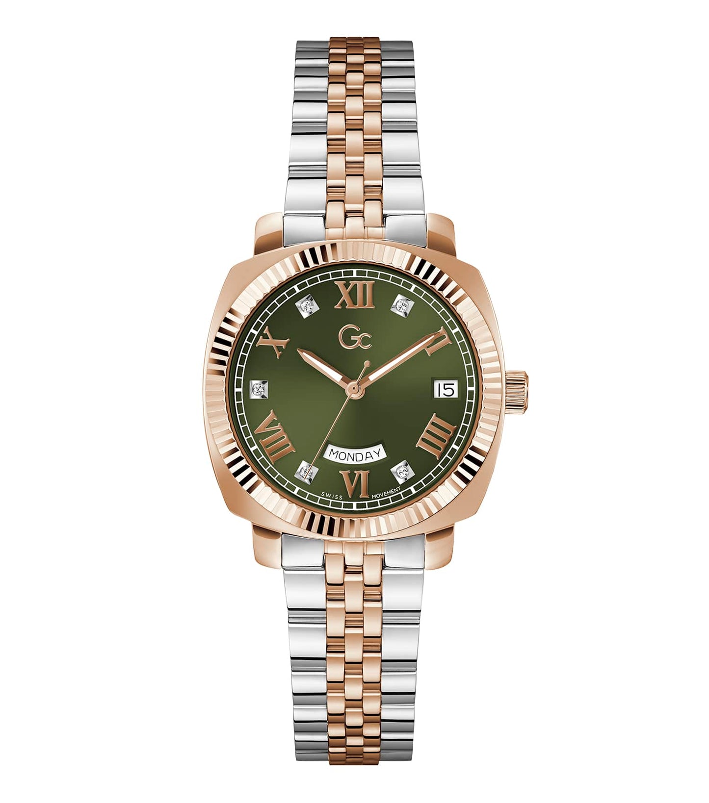 WOMEN GC FLAIR COUSSIN LADY QUARTZ WATCH 34 MM