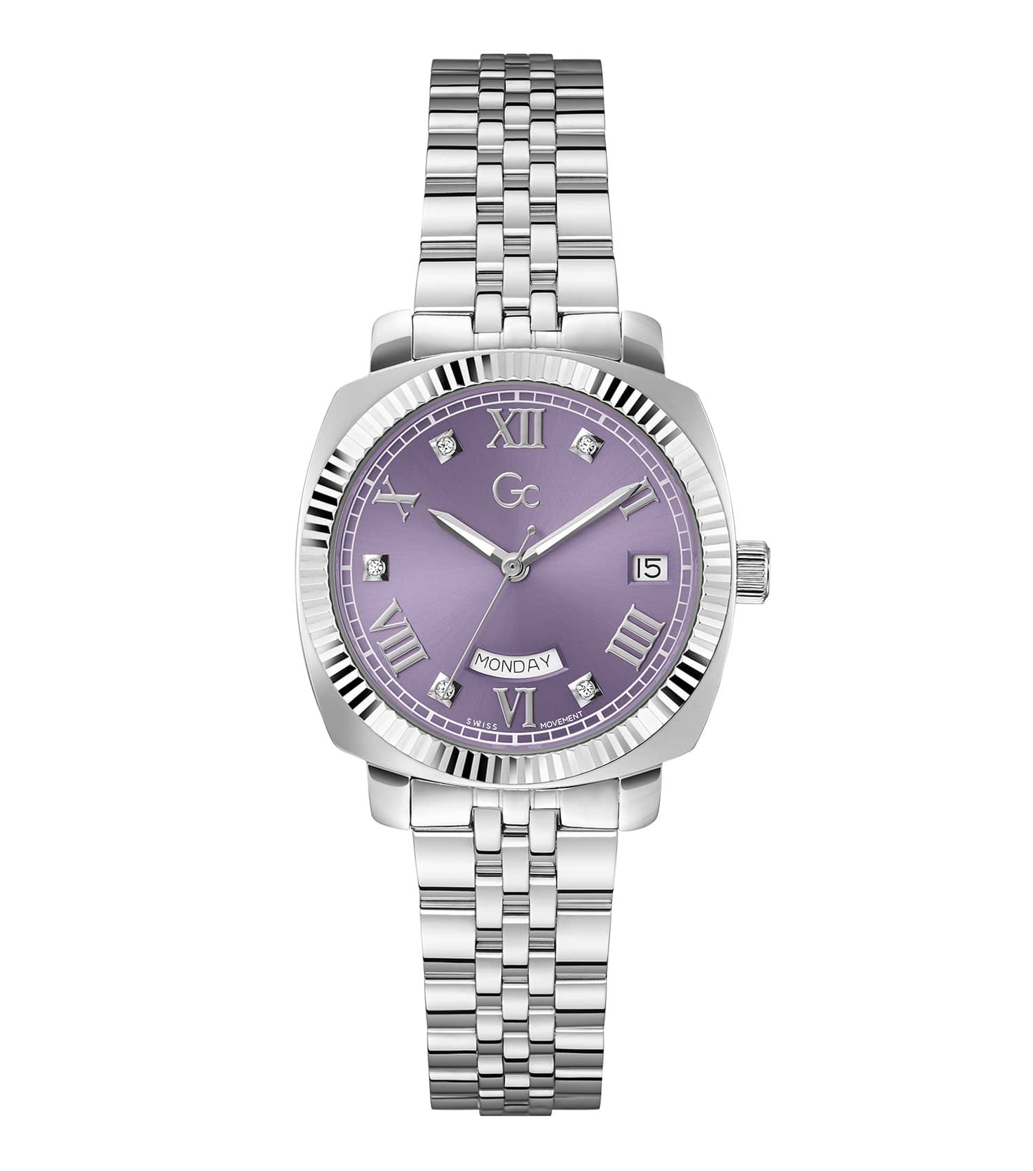 WOMEN GC FLAIR COUSSIN LADY QUARTZ WATCH 34 MM