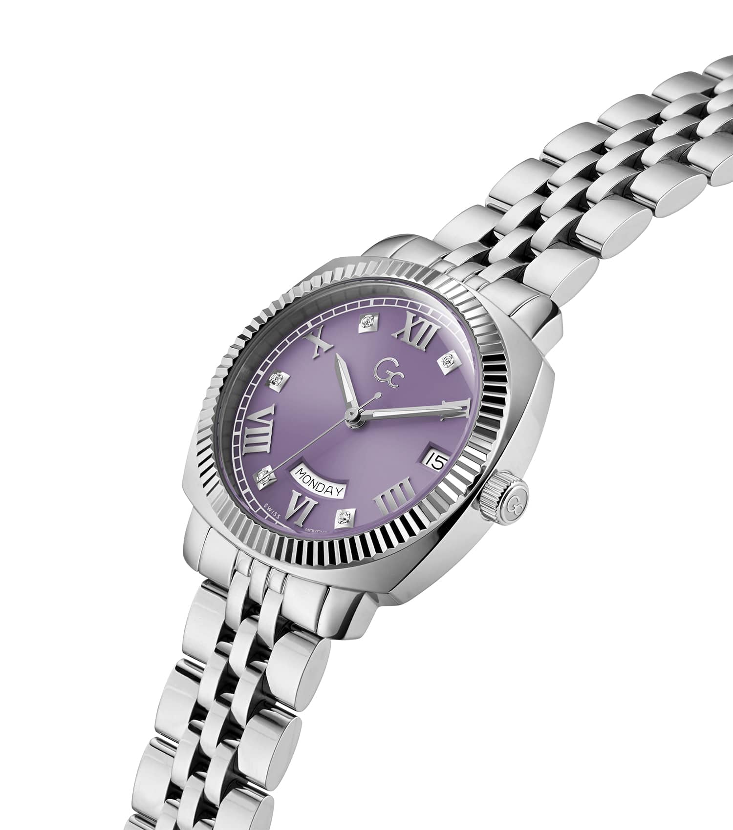 WOMEN GC FLAIR COUSSIN LADY QUARTZ WATCH 34 MM