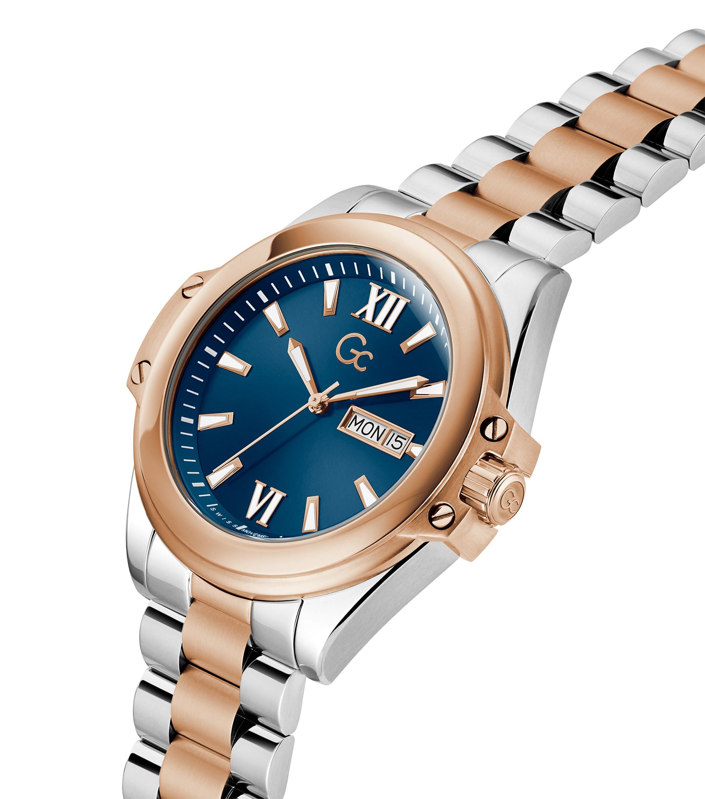 Men Bolt Quartz Watch 43 Mm