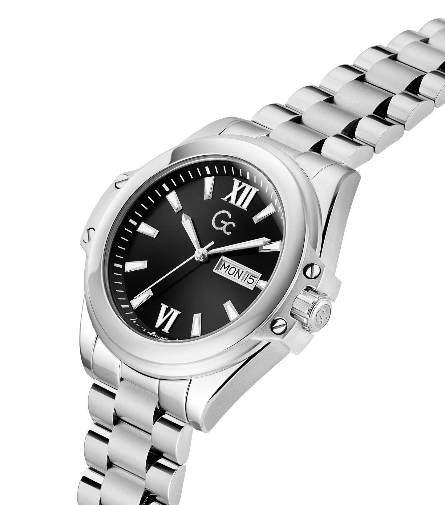 Men Bolt Quartz Watch 43 Mm