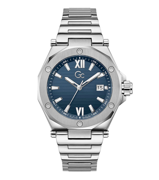 MEN GC LEGACY SLEEK QUARTZ WATCH 42 MM
