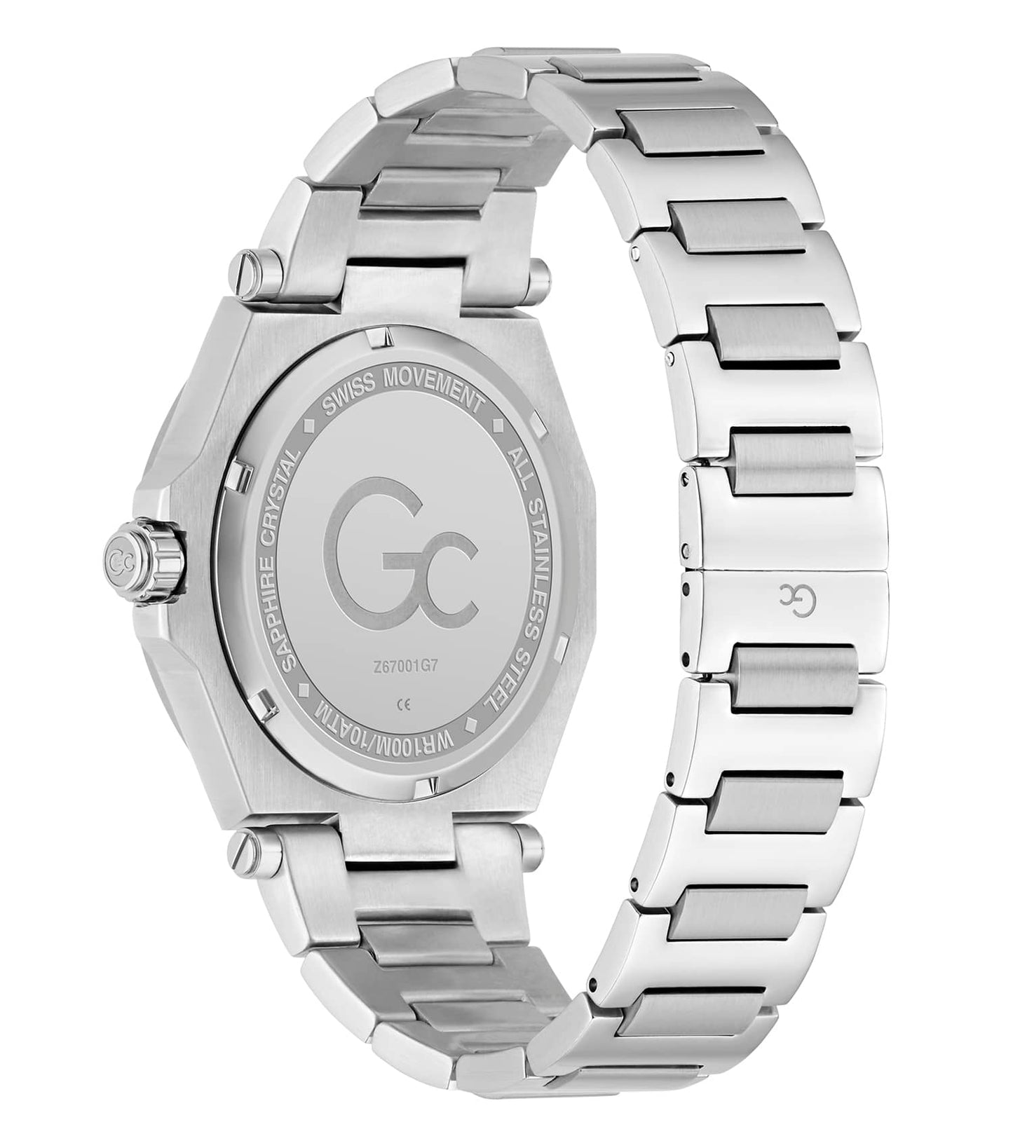 MEN GC LEGACY SLEEK QUARTZ WATCH 42 MM