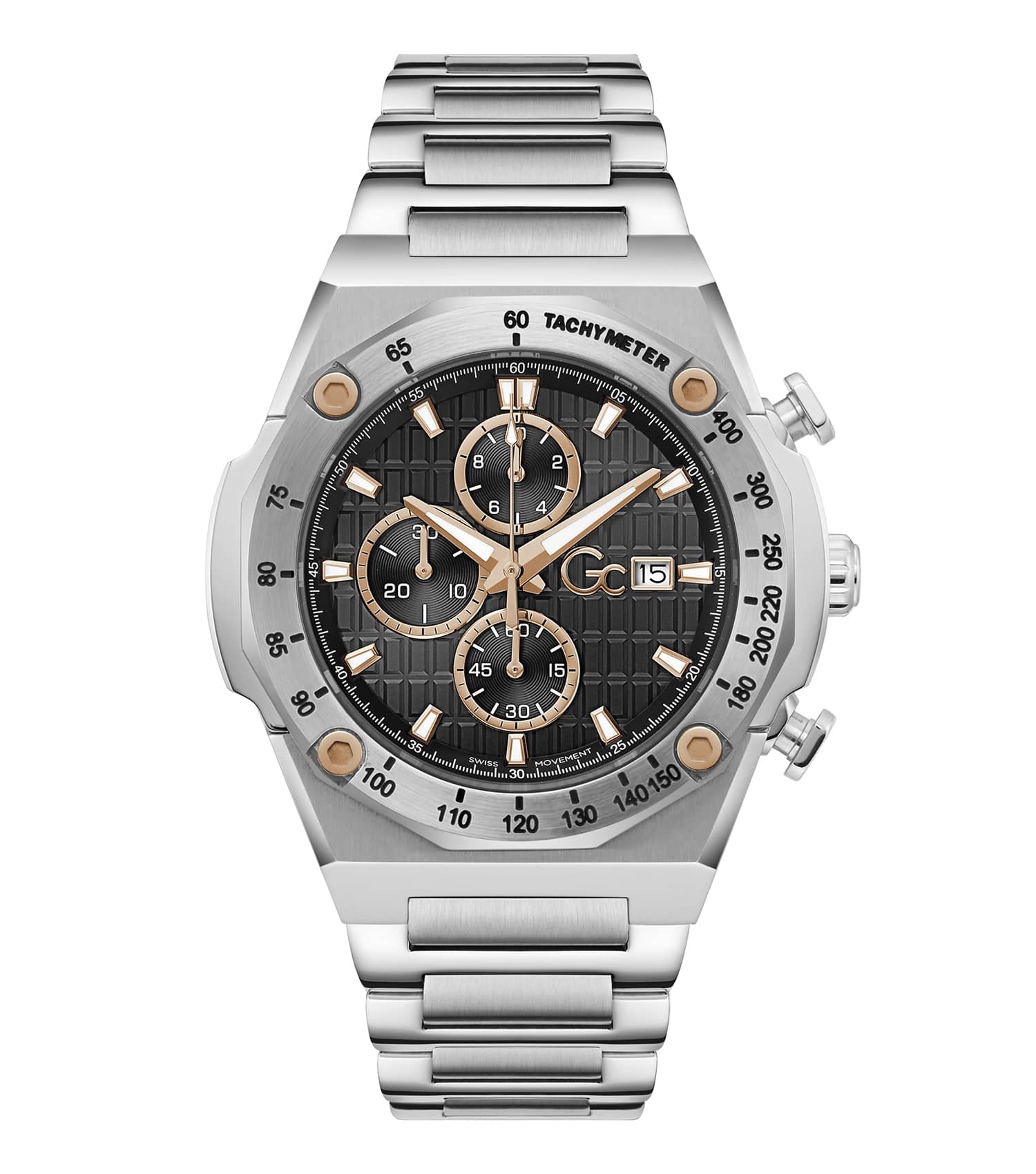 MEN GC IDOLSPORT QUARTZ WATCH 45 MM