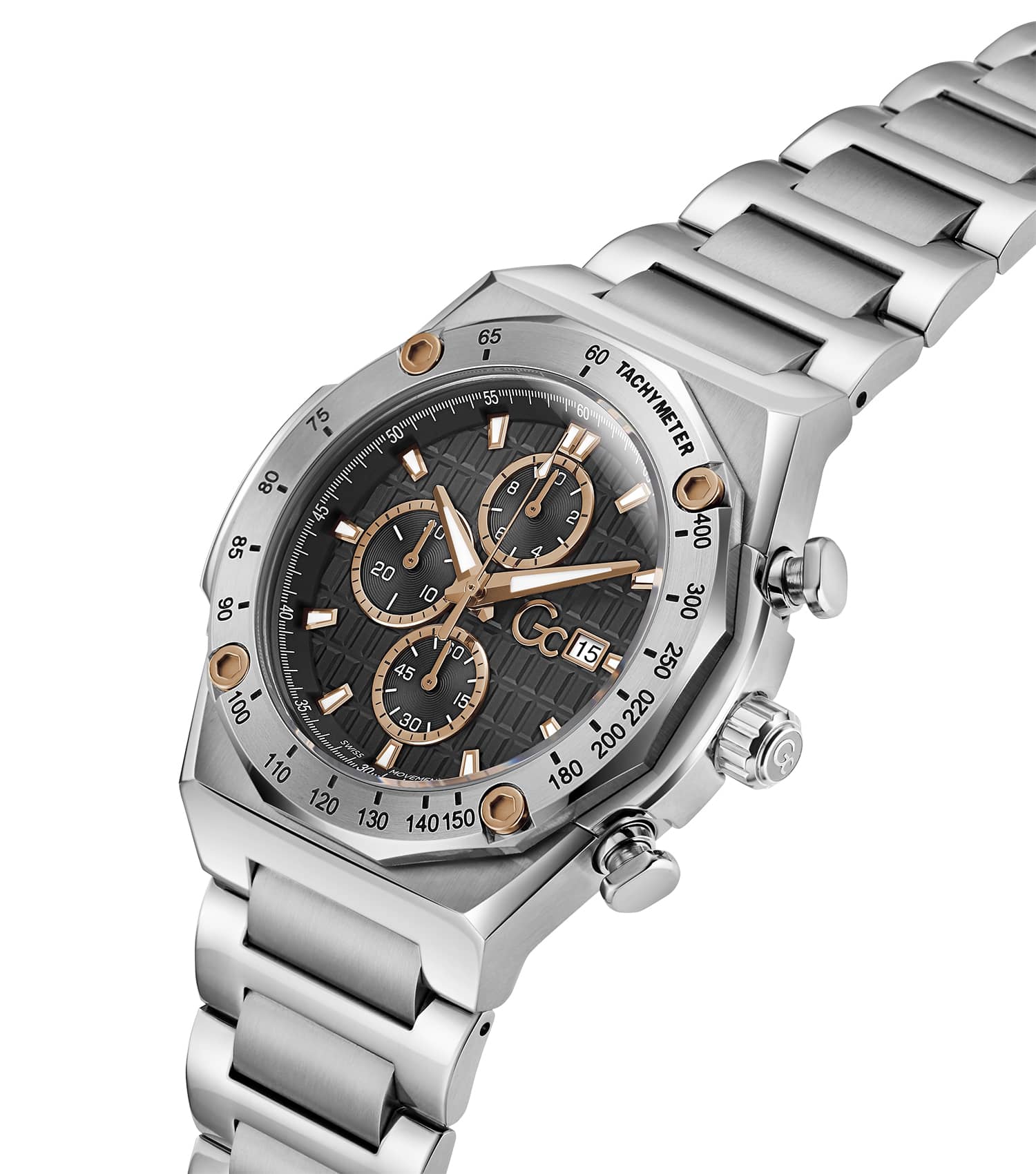 MEN GC IDOLSPORT QUARTZ WATCH 45 MM