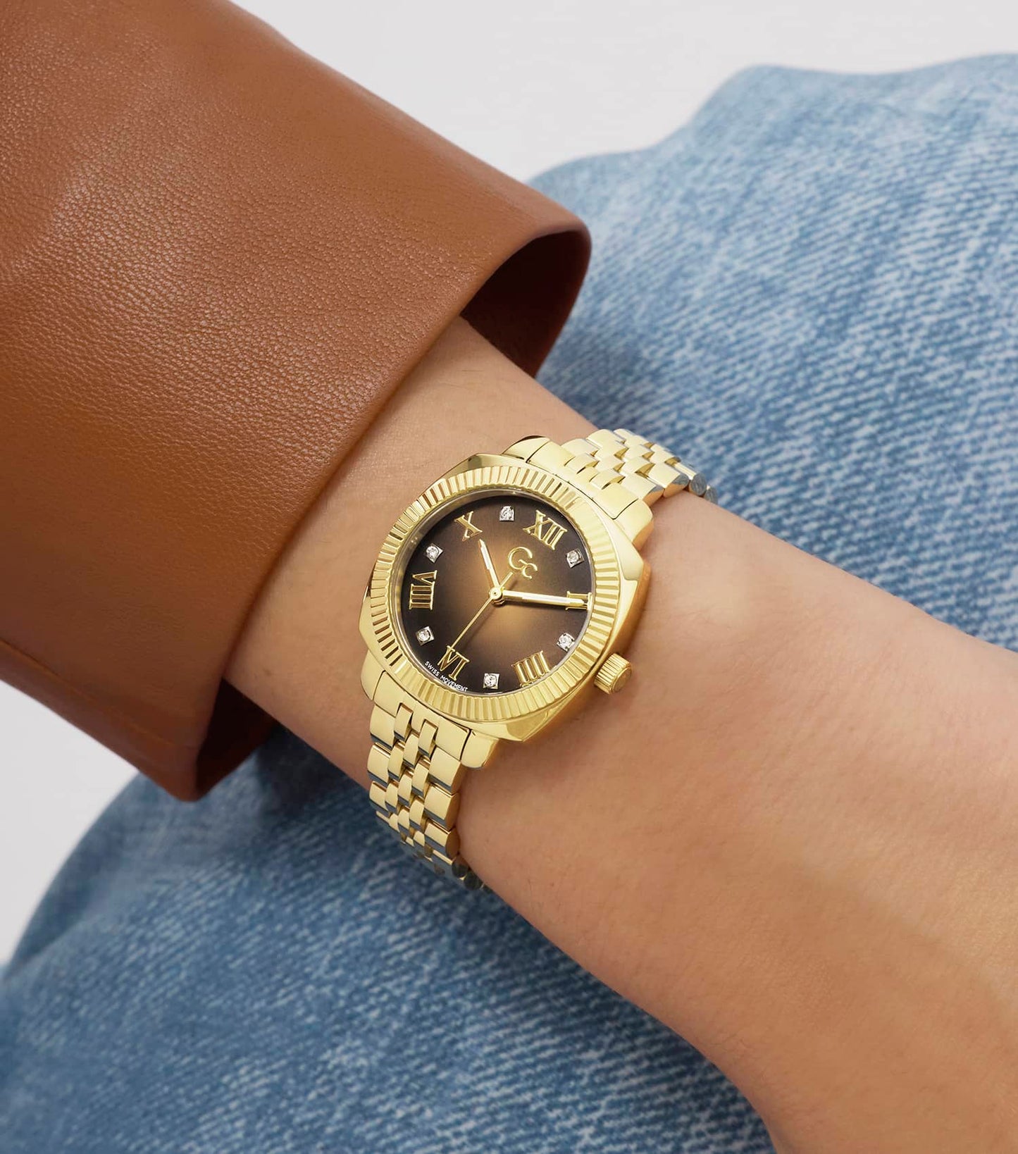 WOMEN FLAIR COUSSIN MINI QUARTZ WATCH 28 MM