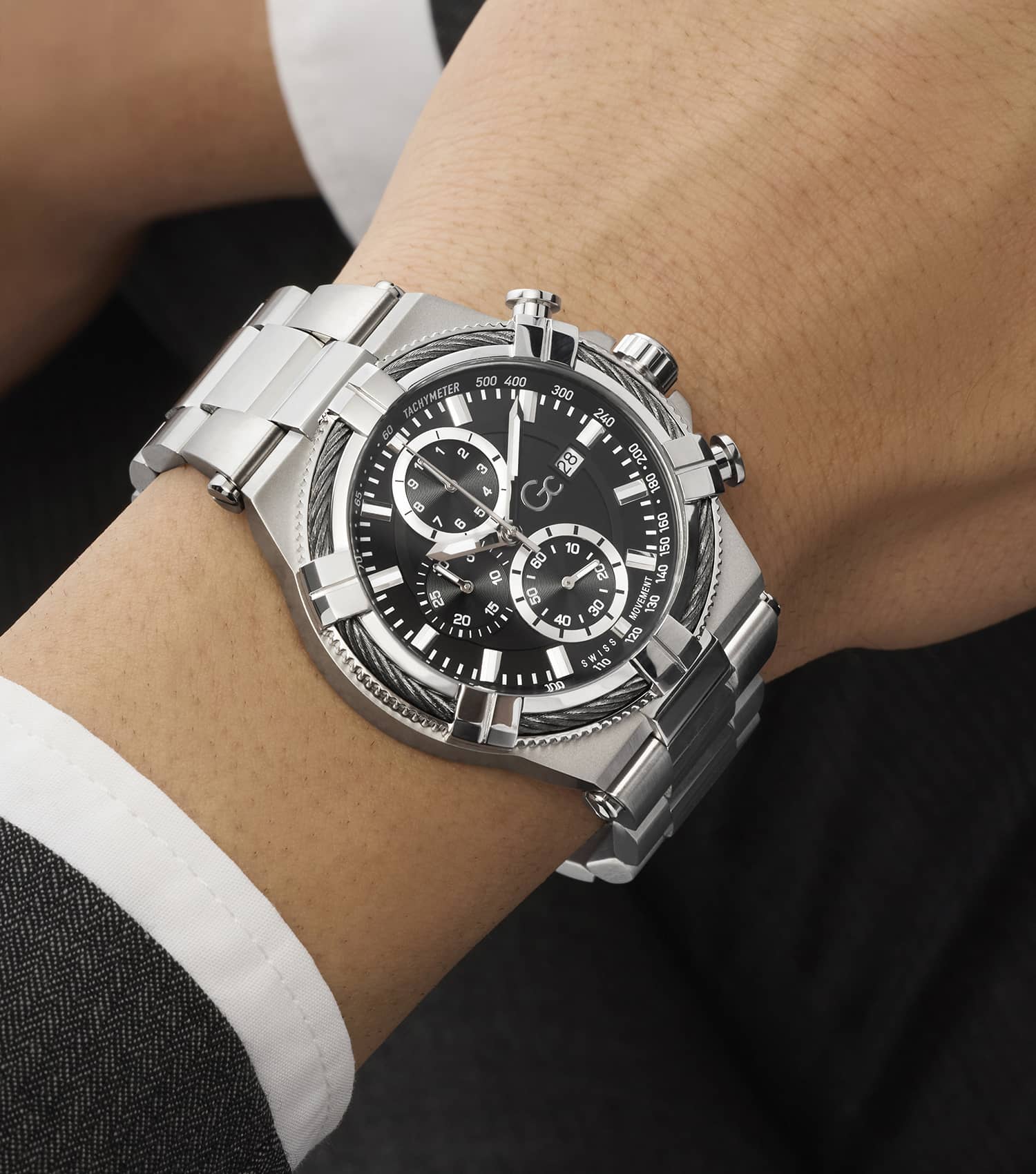 MEN IRONFORCE QUARTZ WATCH 44 MM