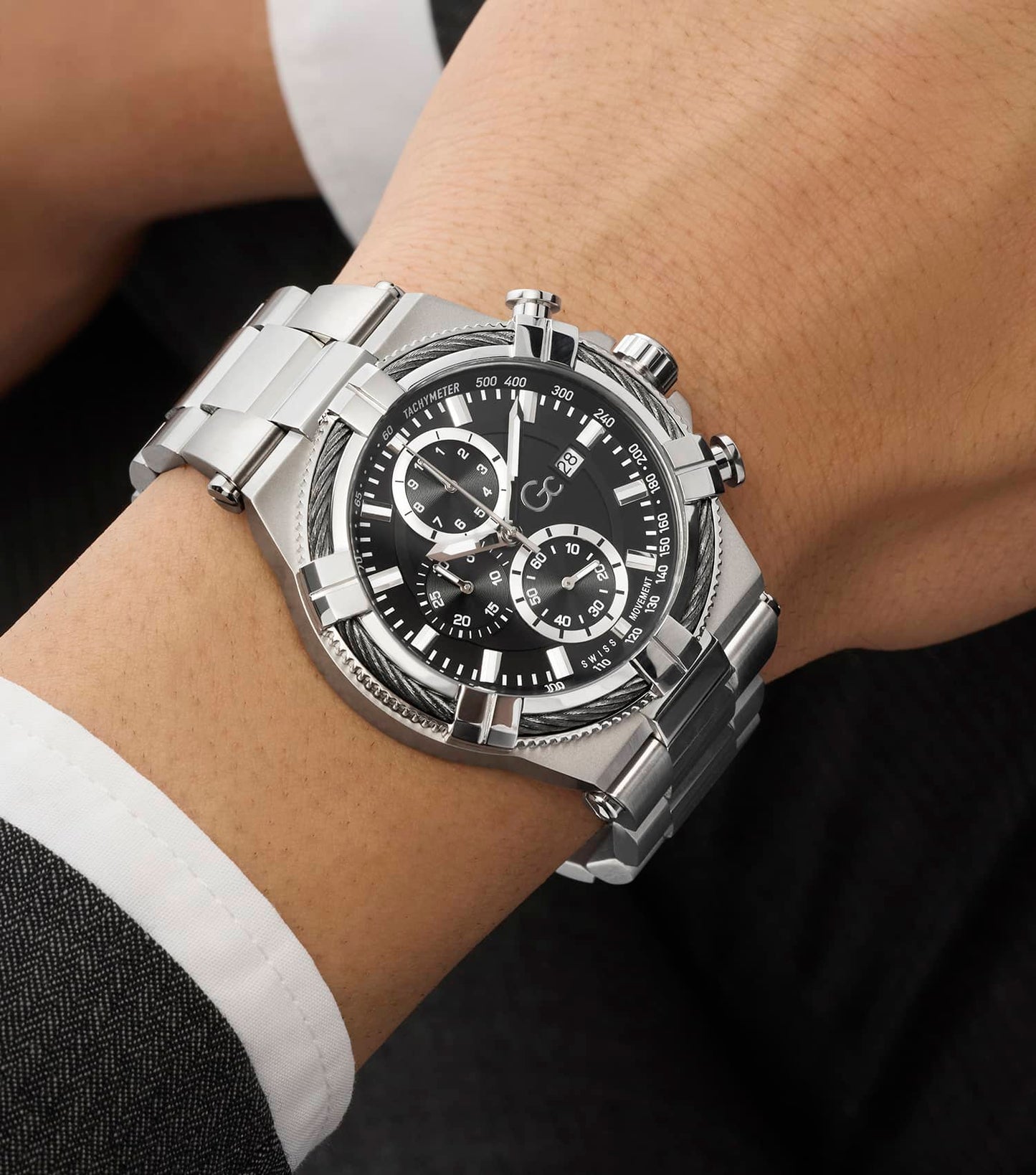 MEN IRONFORCE QUARTZ WATCH 44 MM
