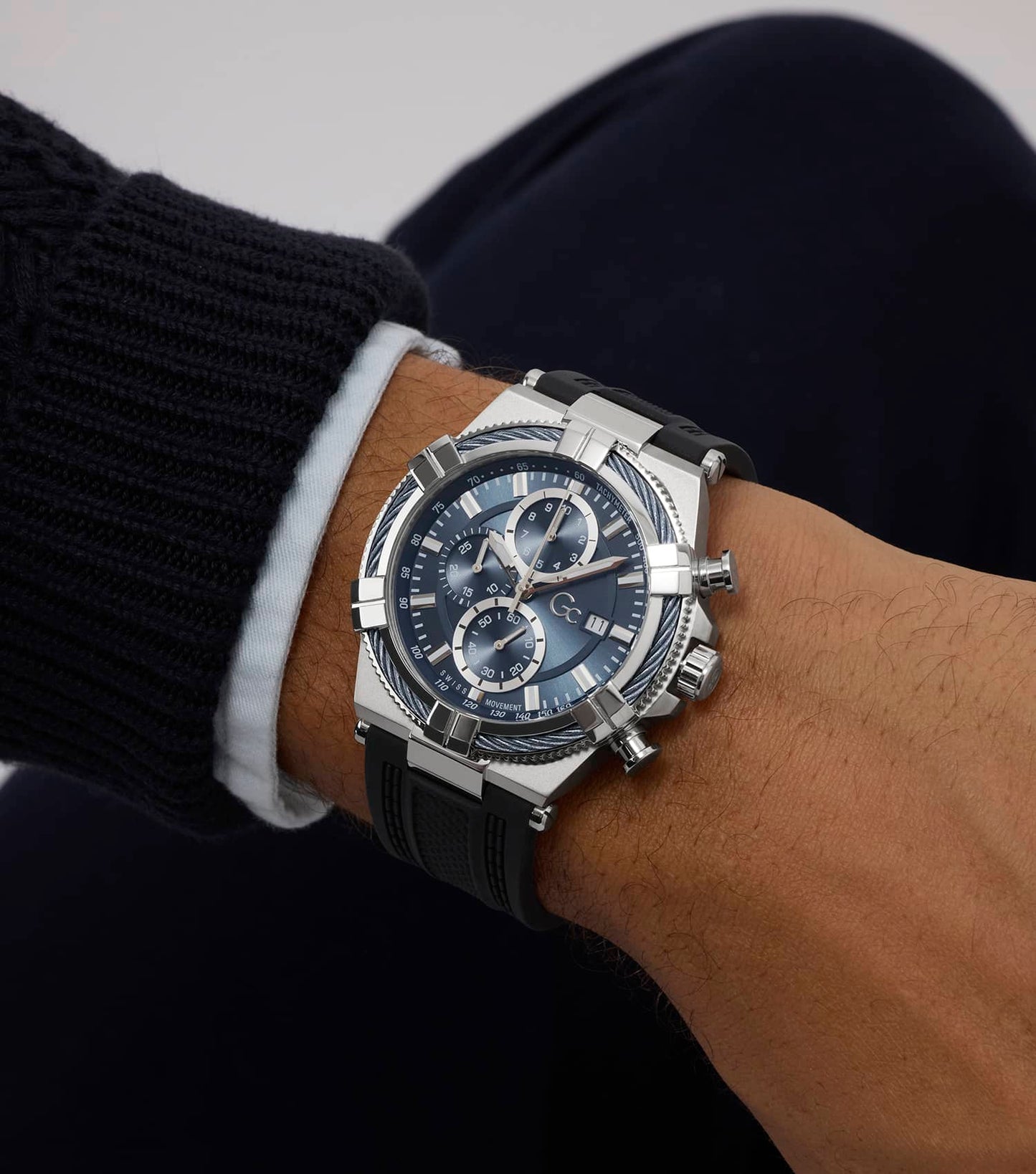 MEN IRONFORCE QUARTZ WATCH 44 MM