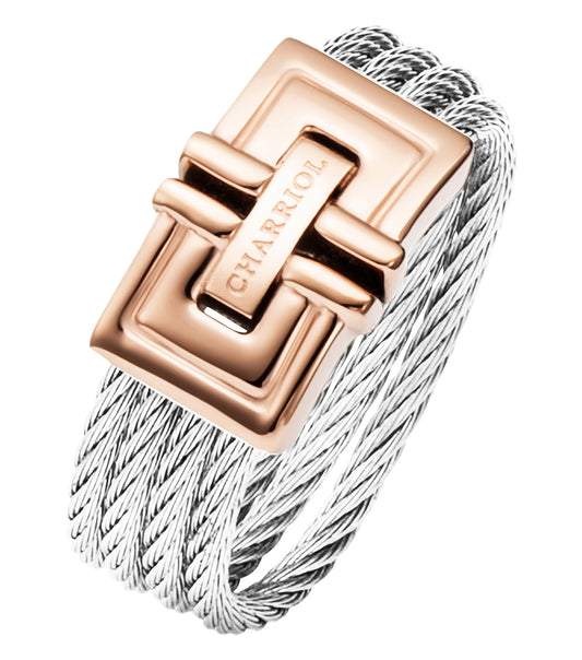 Ring Biarritz Steel
