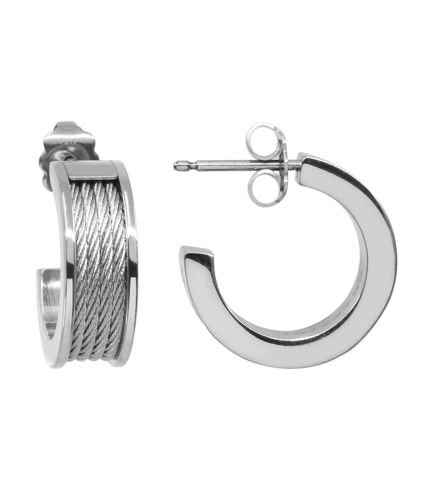 Earrings - Steel - Forever