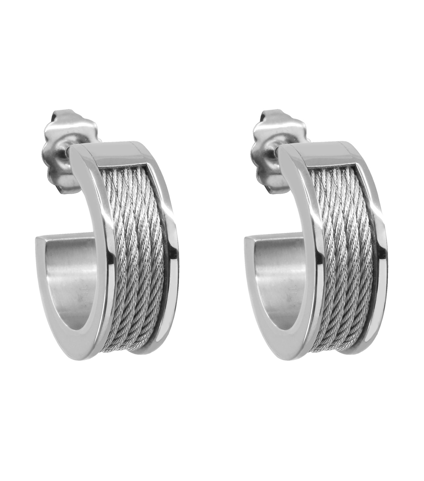Earrings - Steel - Forever