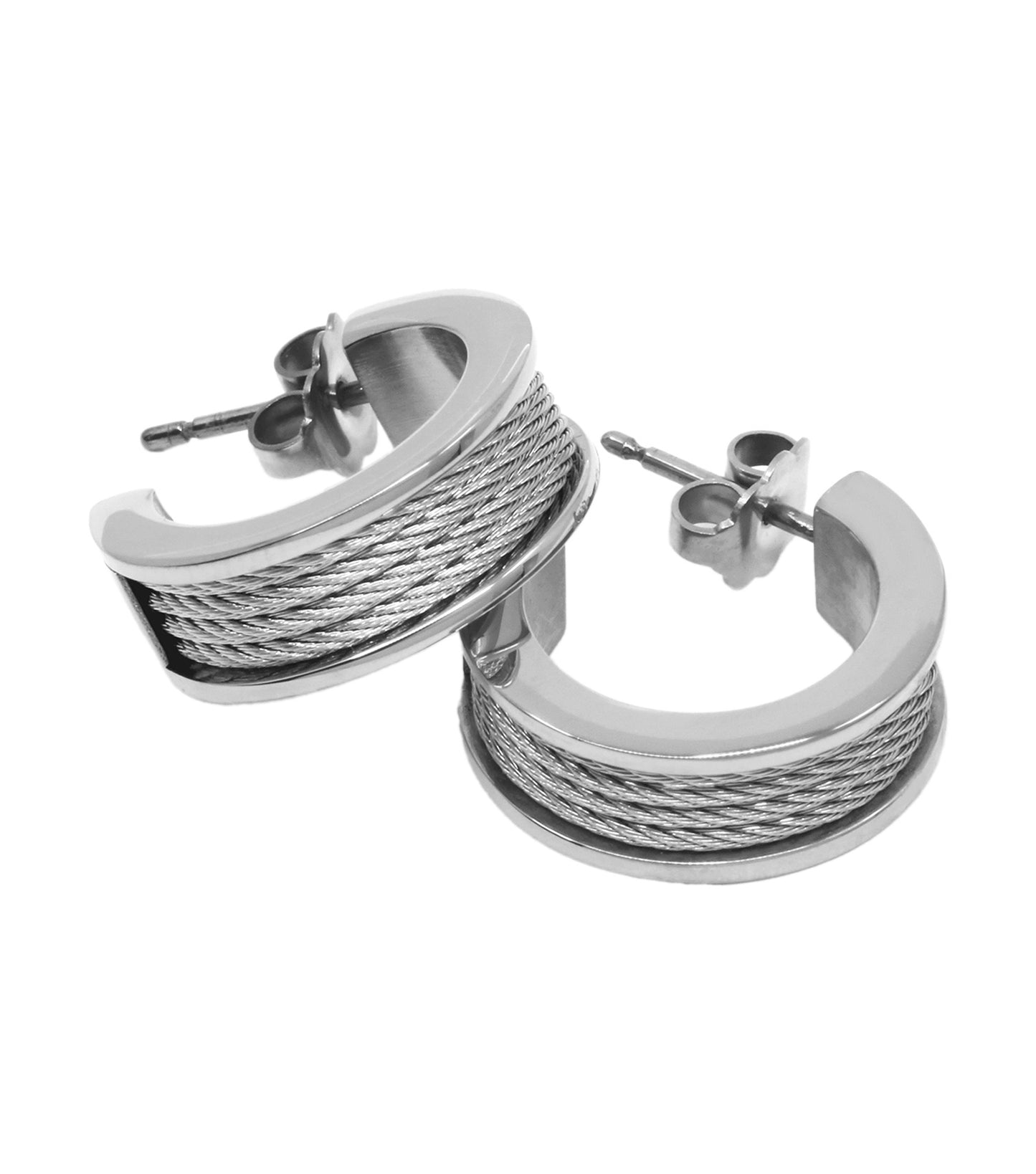 Earrings - Steel - Forever
