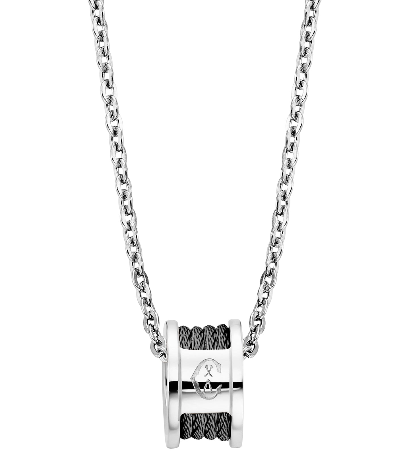 Necklace - PVD Black - Forever