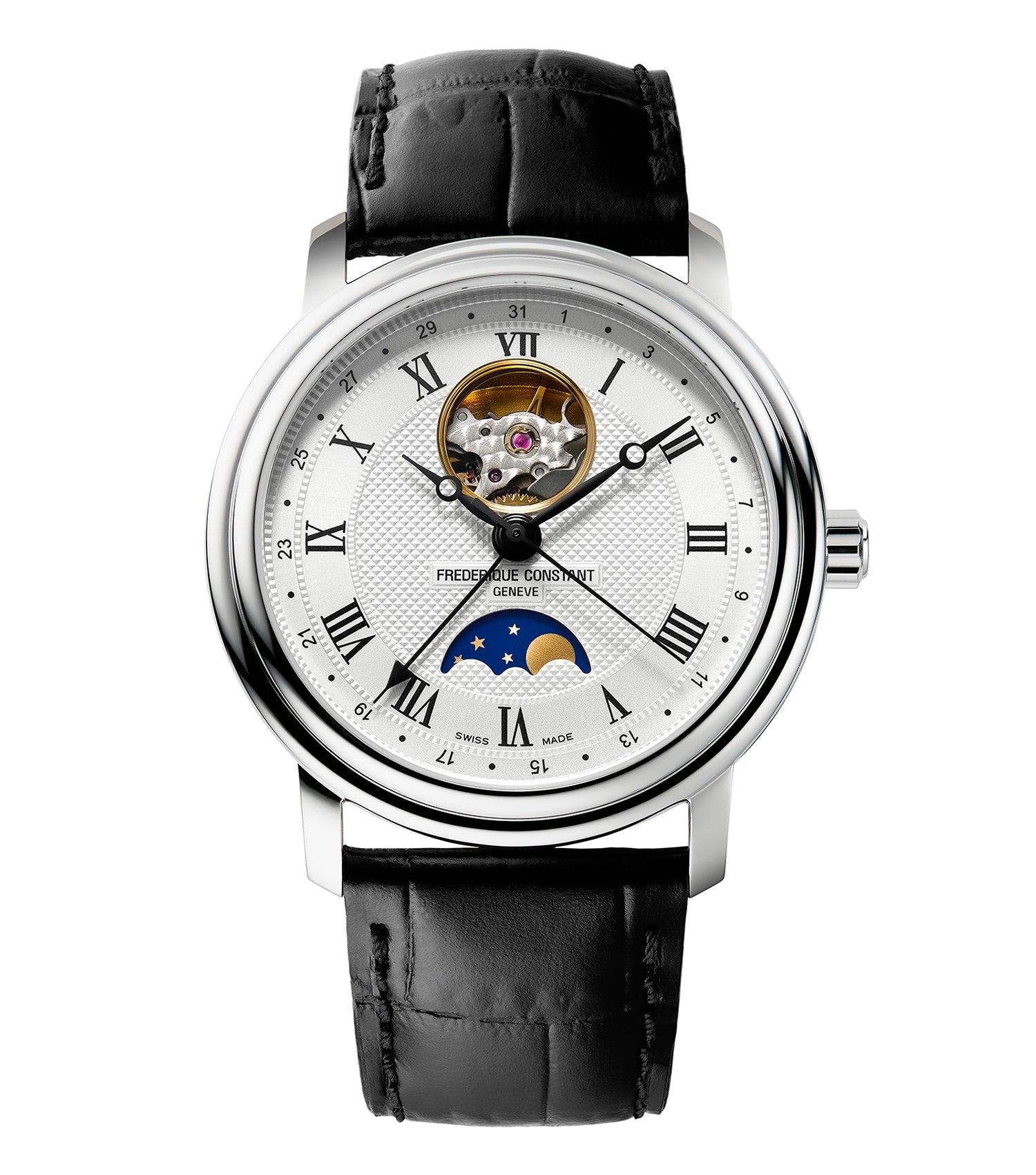 Classics Silver  Automatic Watch Men