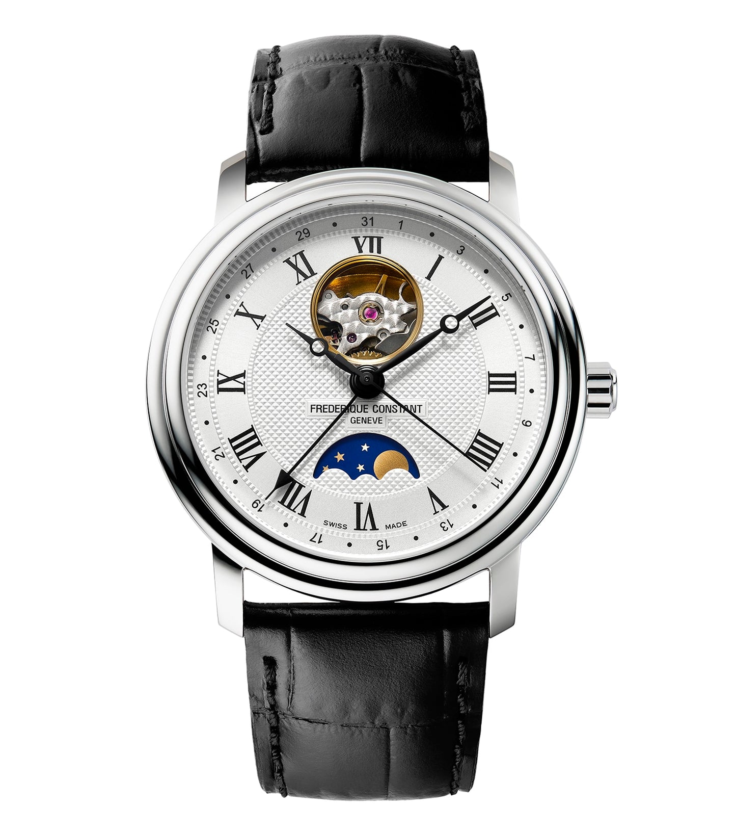 Classics Silver  Automatic Watch Men