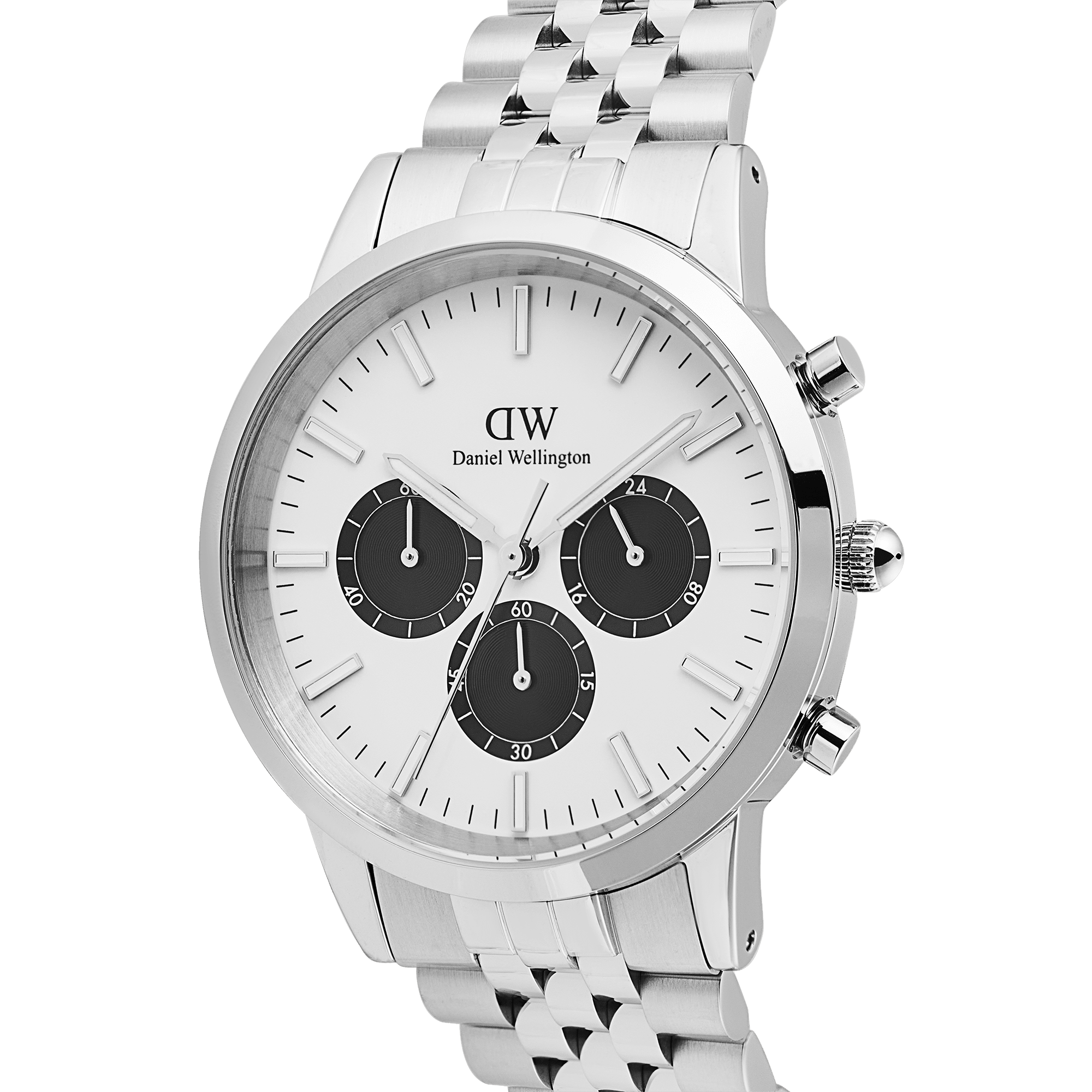 Iconic 42 Chronograph Arch 5-Link Off-White Panda S