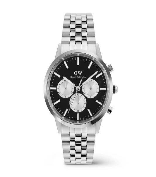 Iconic 42 Chronograph Arch 5-Link Onyx Panda S