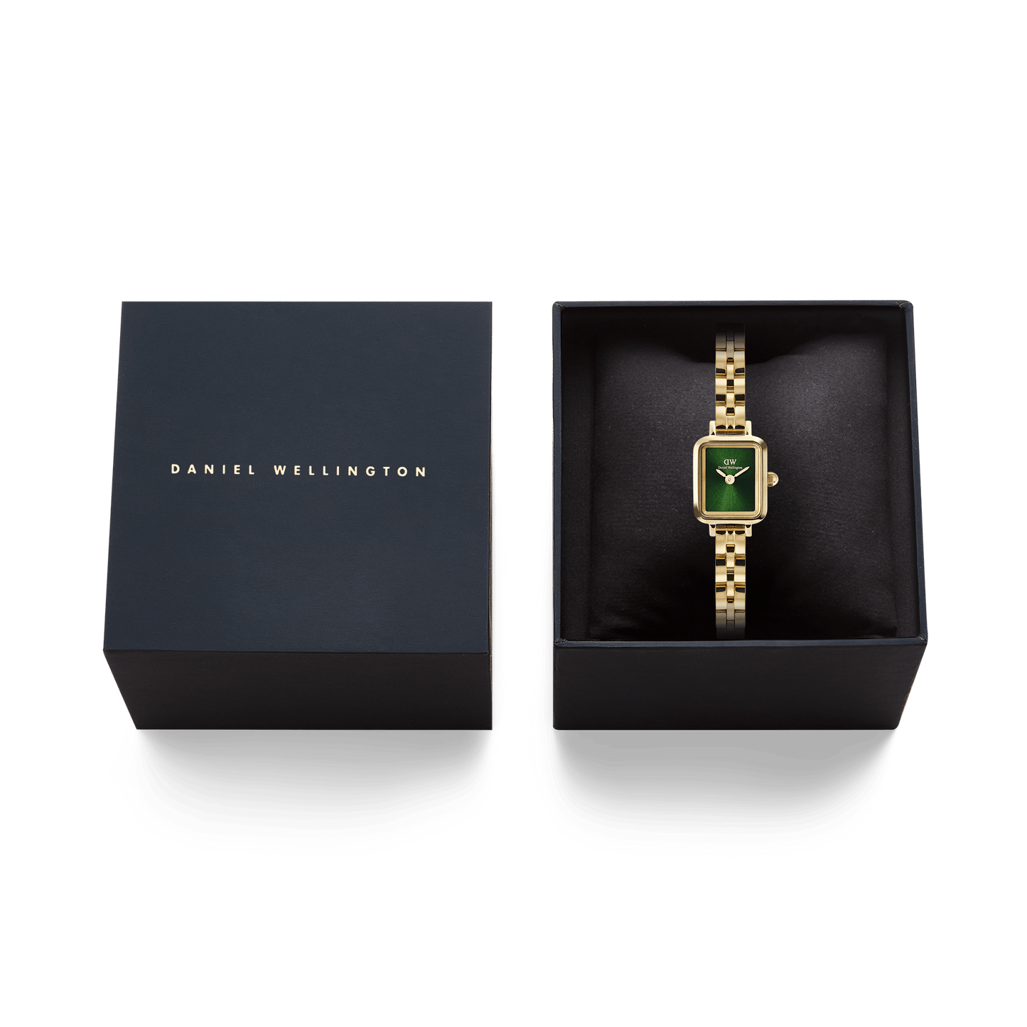 Quadro Mini 15.4x18.2 Arch 3-Link Emerald Sunray Gold