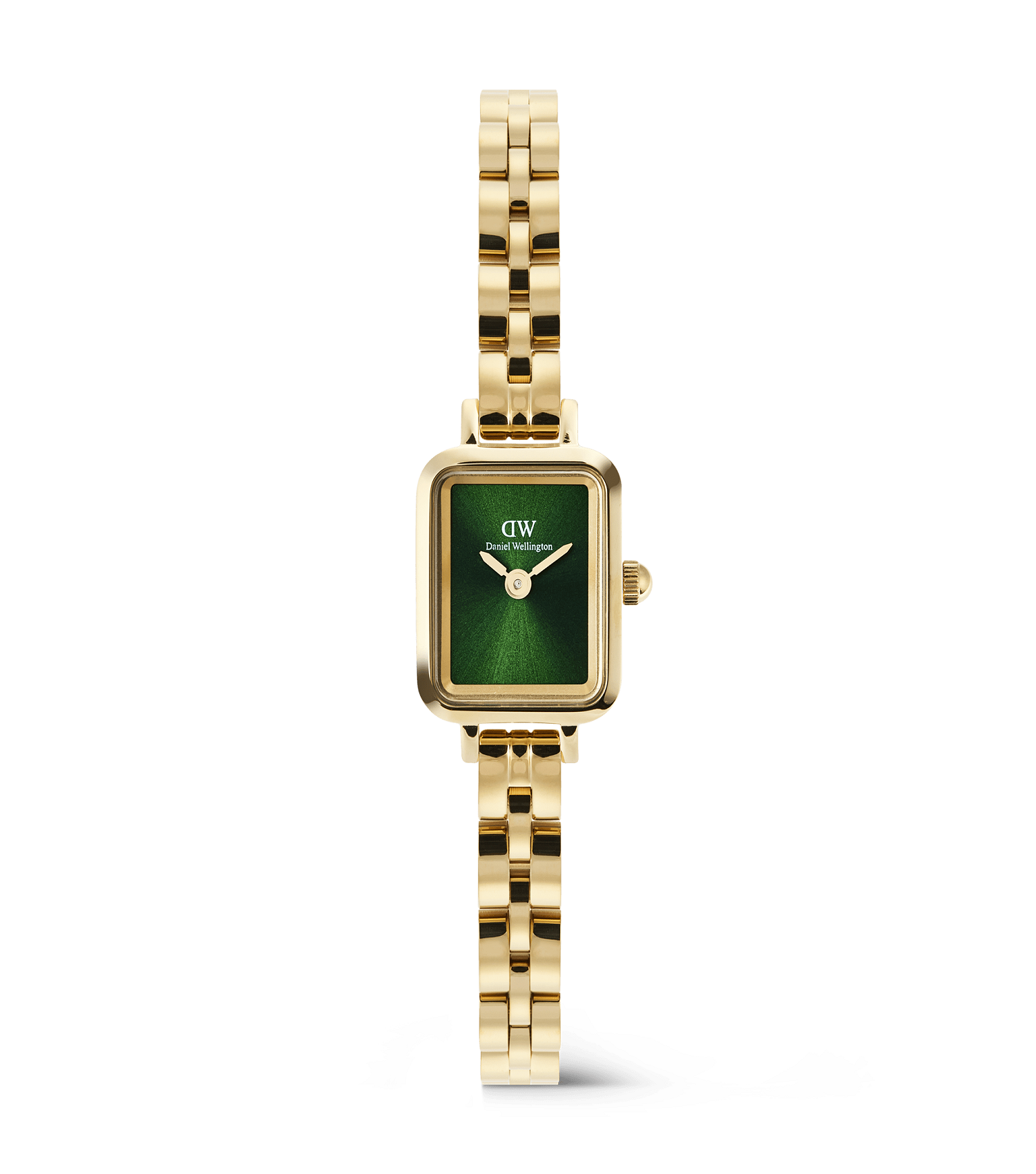 Quadro Mini 15.4x18.2 Arch 3-Link Emerald Sunray Gold