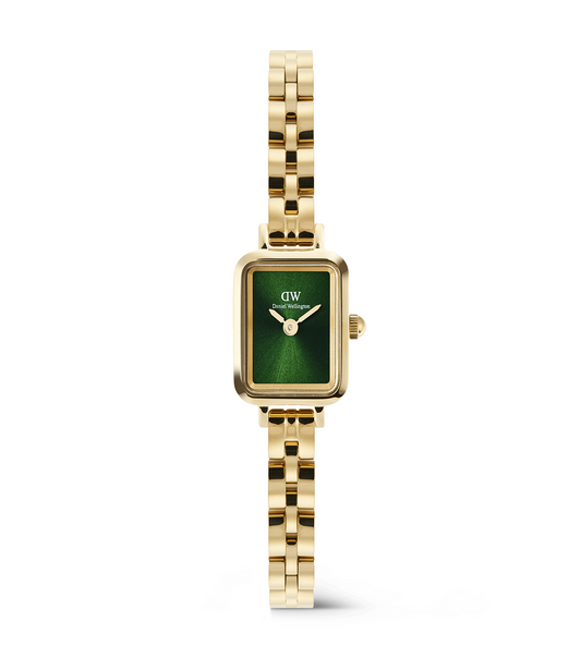 Quadro Mini 15.4x18.2 Arch 3-Link Emerald Sunray Gold