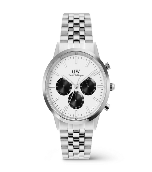 Iconic 42 Chronograph Arch 5-Link Off-White Panda S