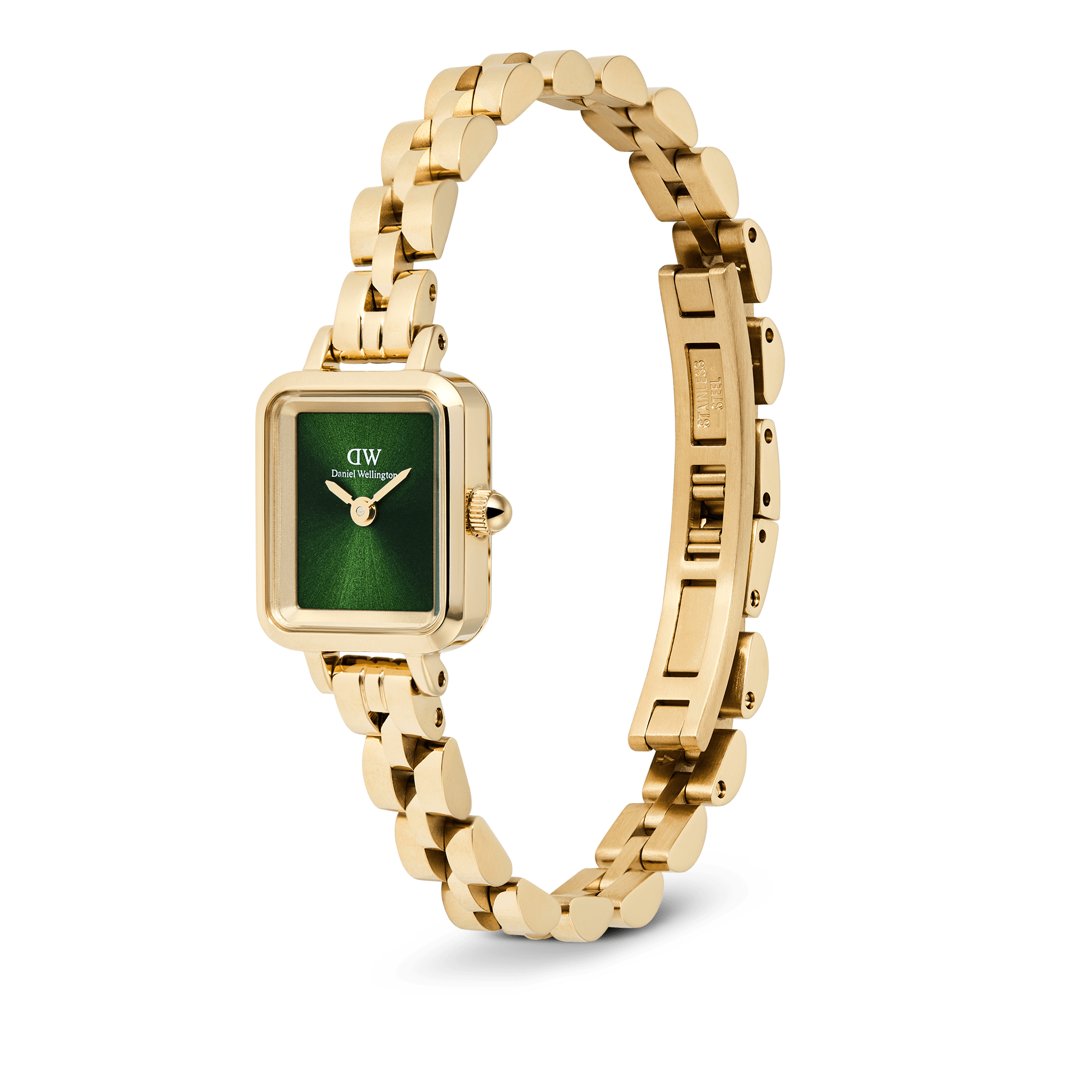 Quadro Mini 15.4x18.2 Arch 3-Link Emerald Sunray Gold