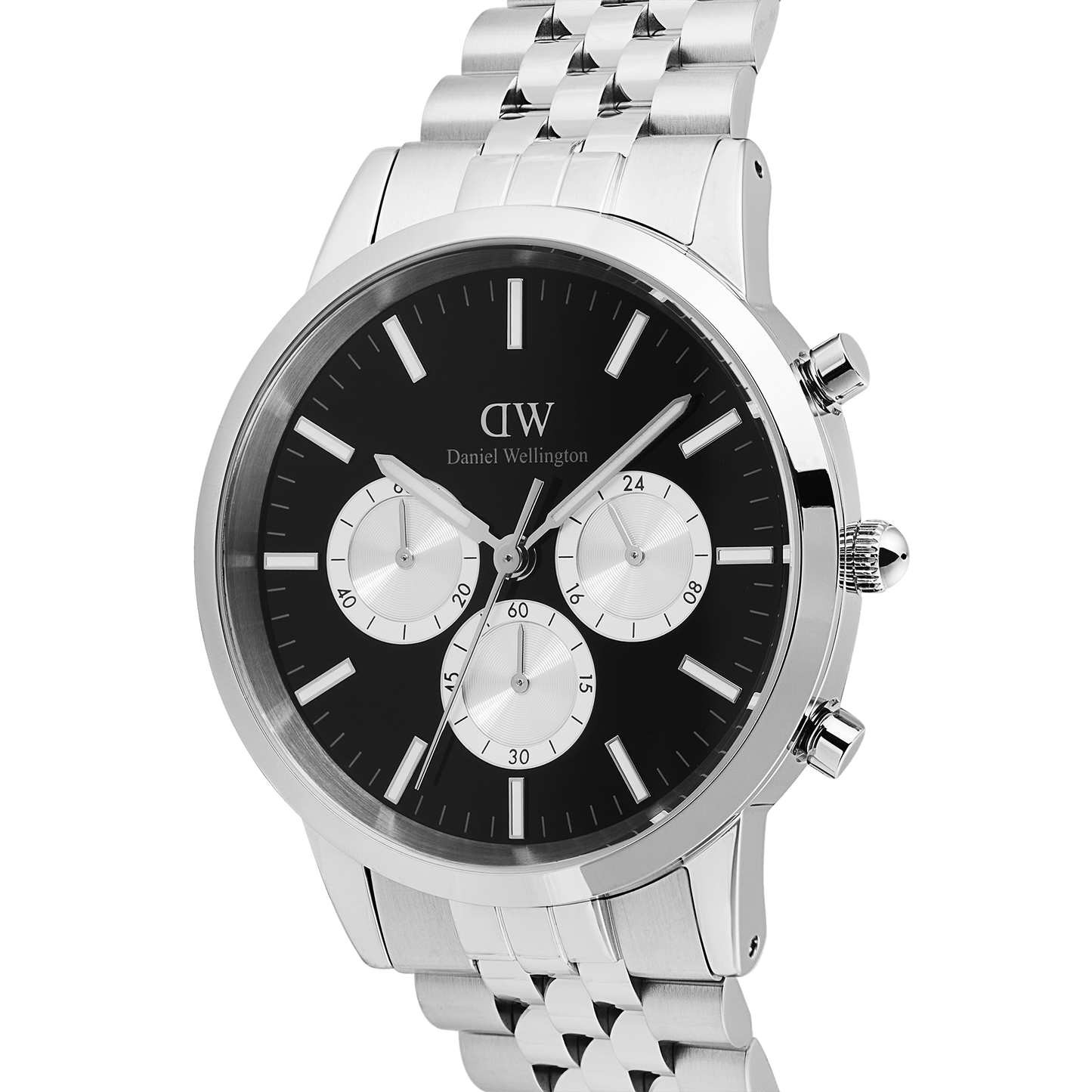 Iconic 42 Chronograph Arch 5-Link Onyx Panda S