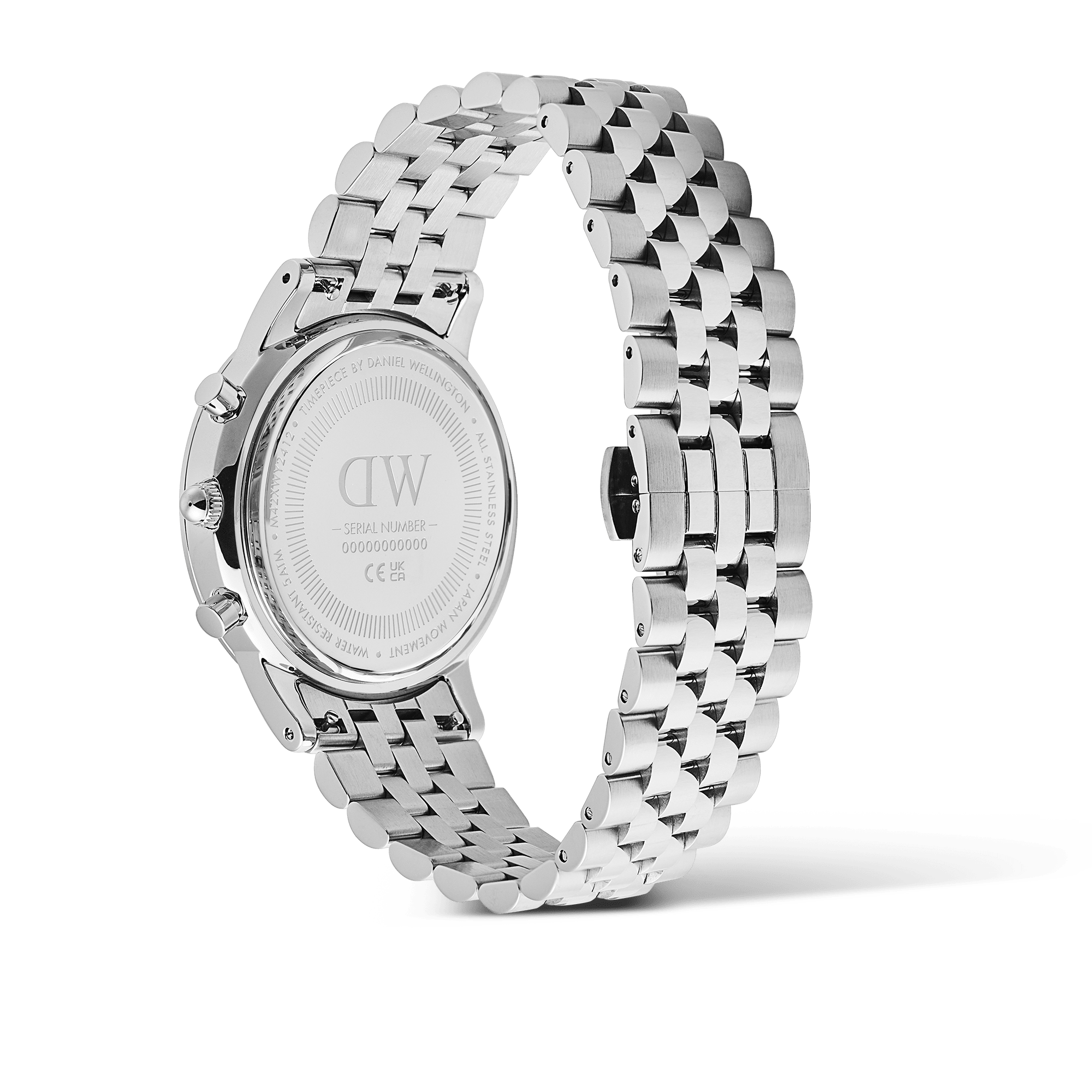 Iconic 42 Chronograph Arch 5-Link Onyx Panda S