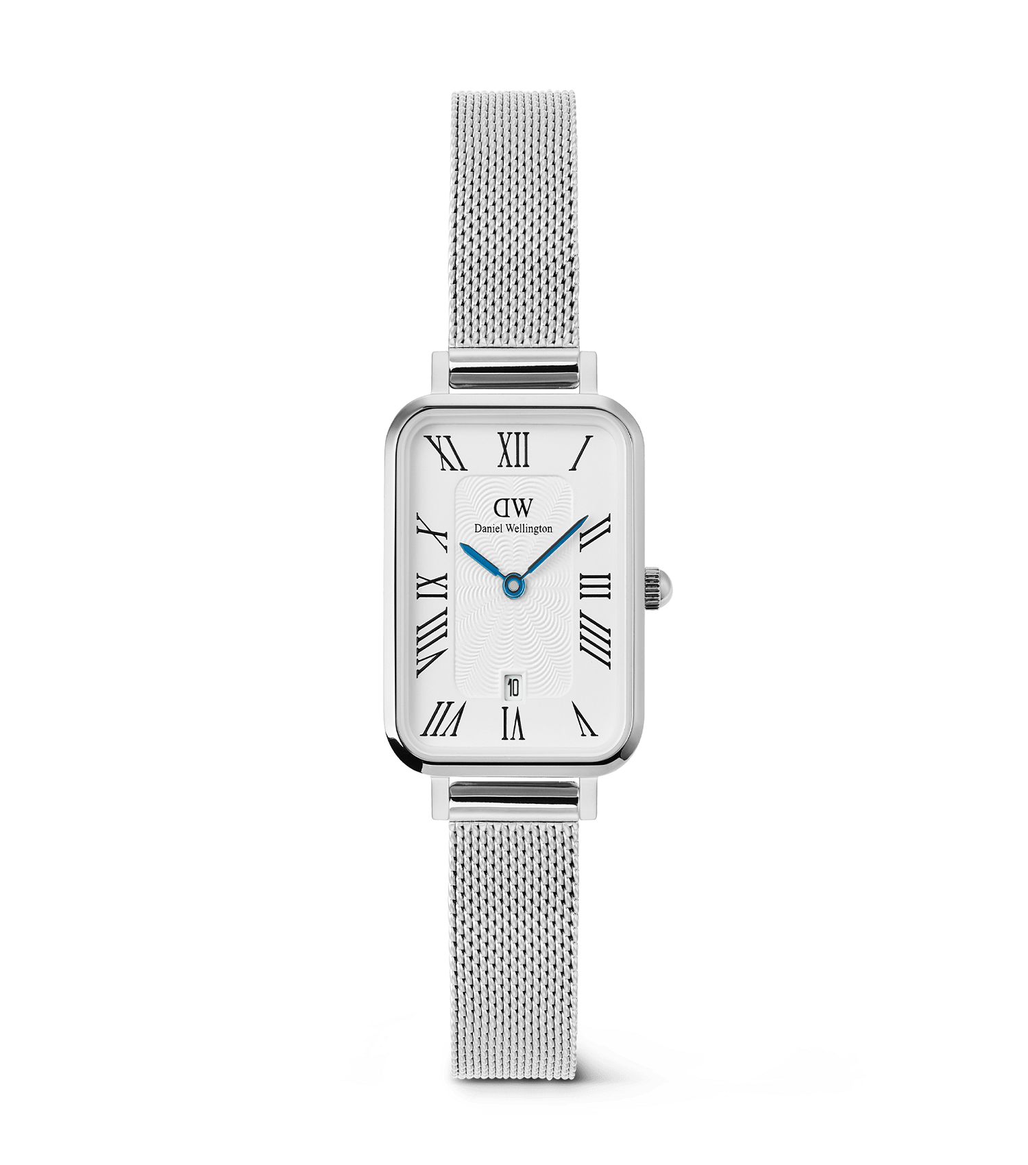 Quadro 20x26 Roman Numerals Date Sterling White S