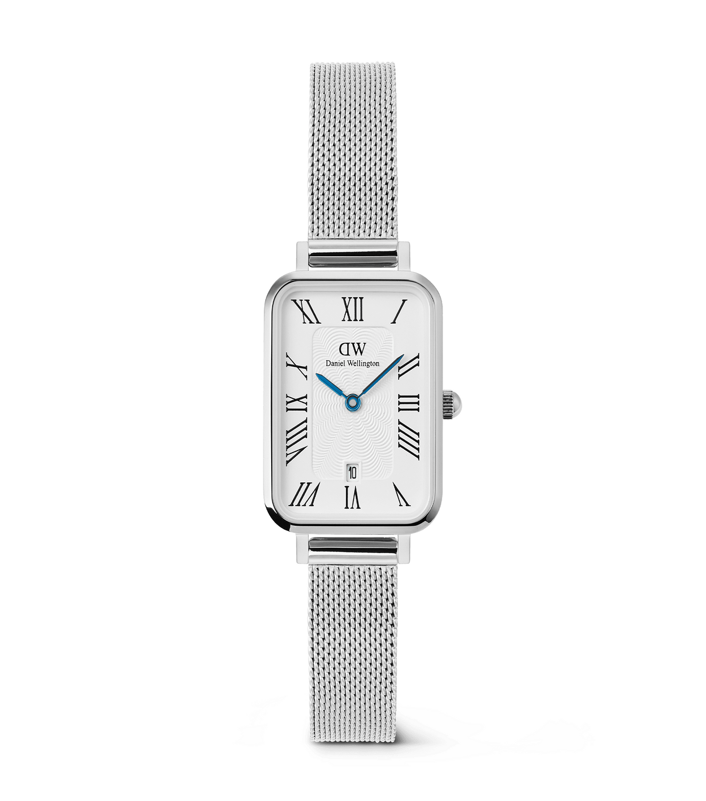 Quadro 20x26 Roman Numerals Date Sterling White S