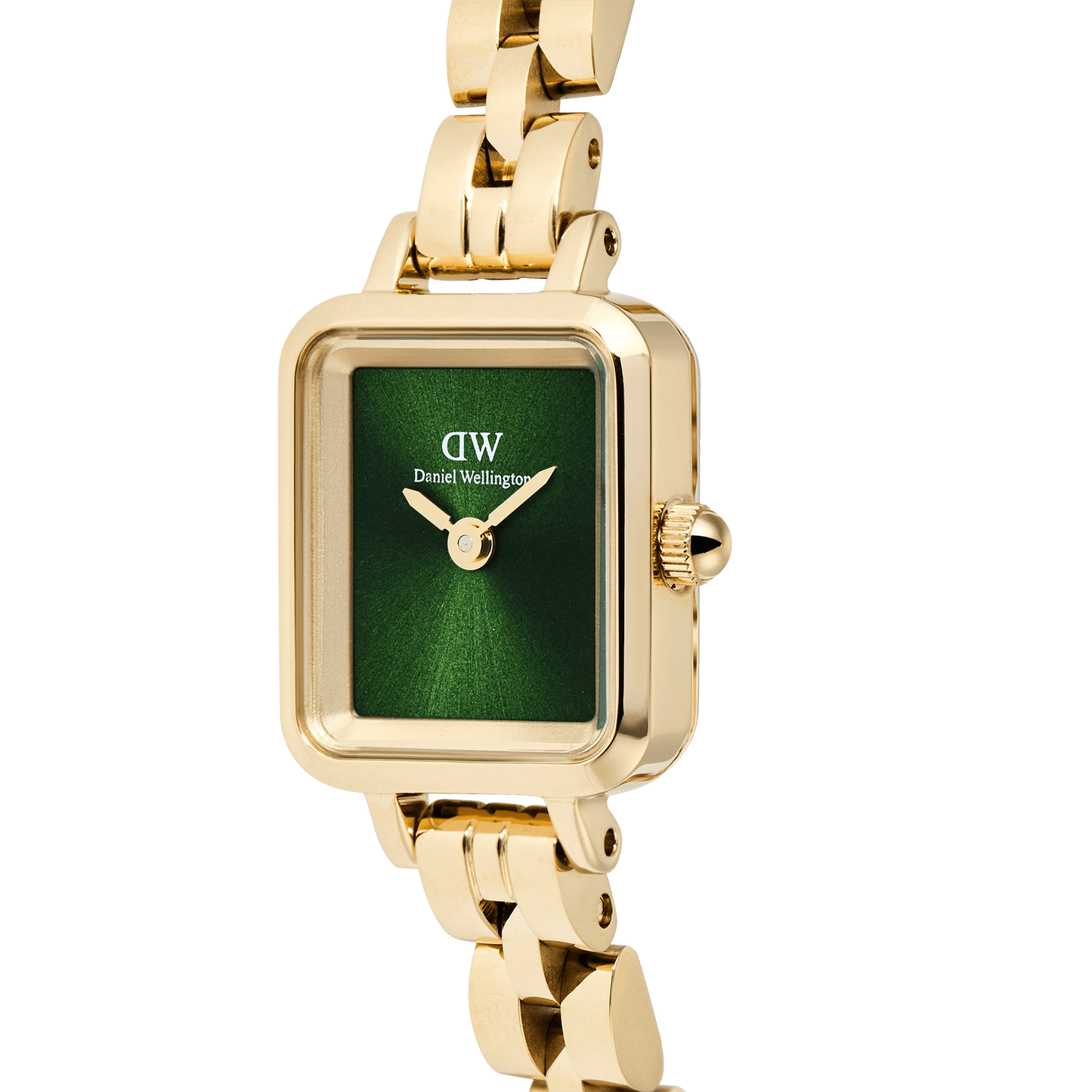 Quadro Mini 15.4x18.2 Arch 3-Link Emerald Sunray Gold
