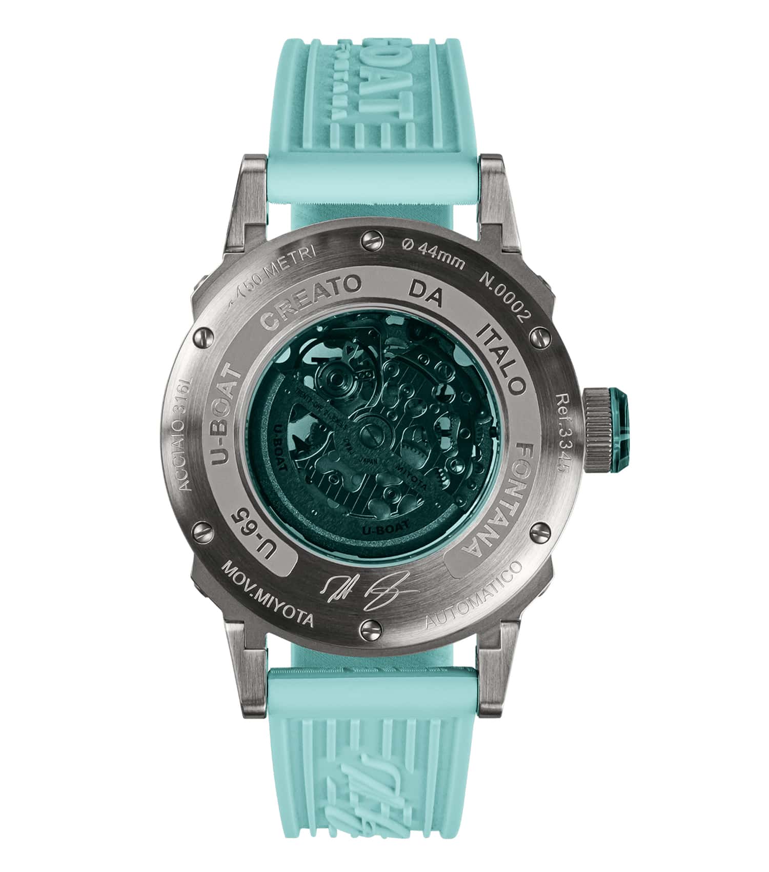 U-65 AUTOMATIC 44mm SS TURQUOISE