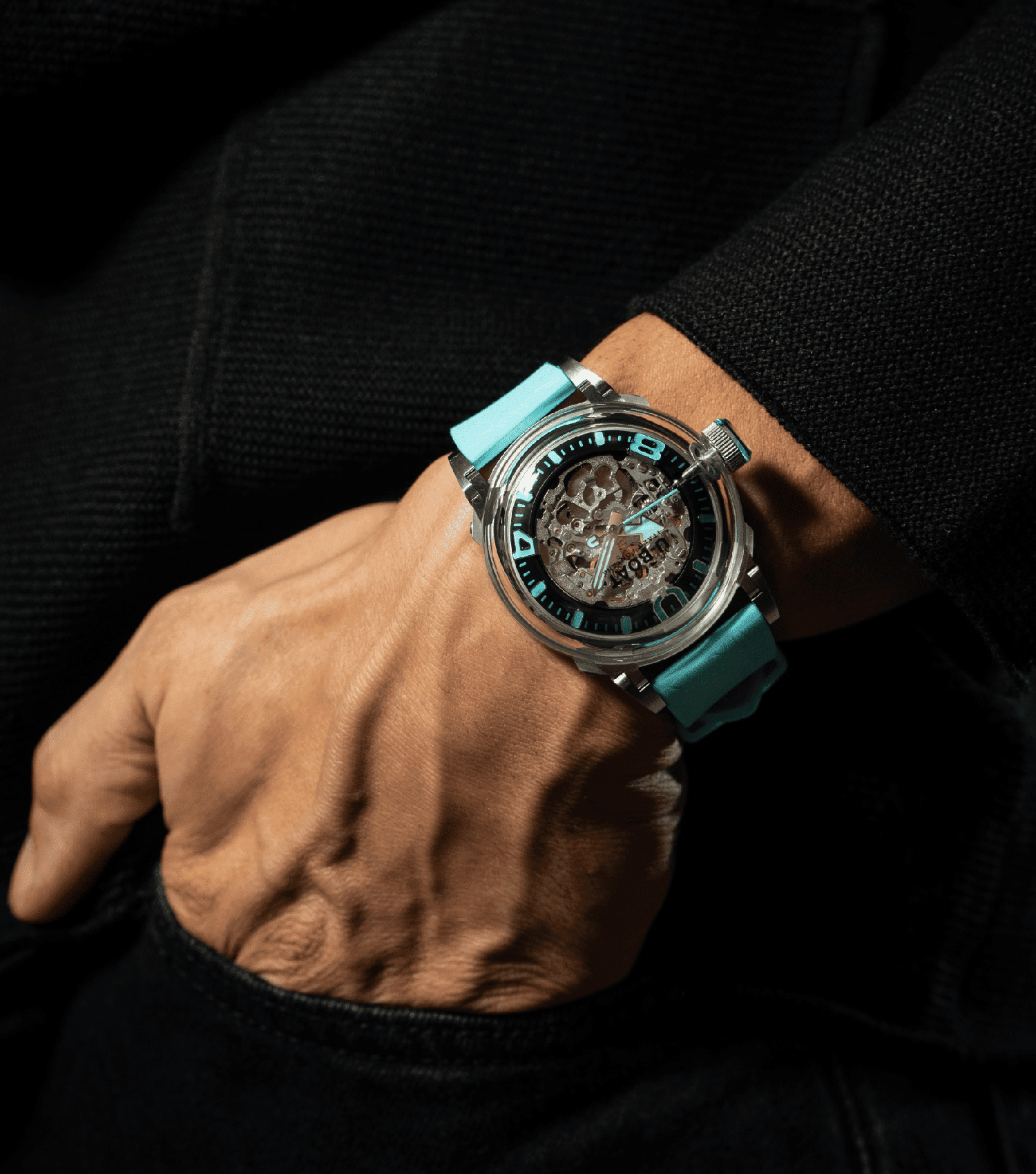 U-65 AUTOMATIC 44mm SS TURQUOISE