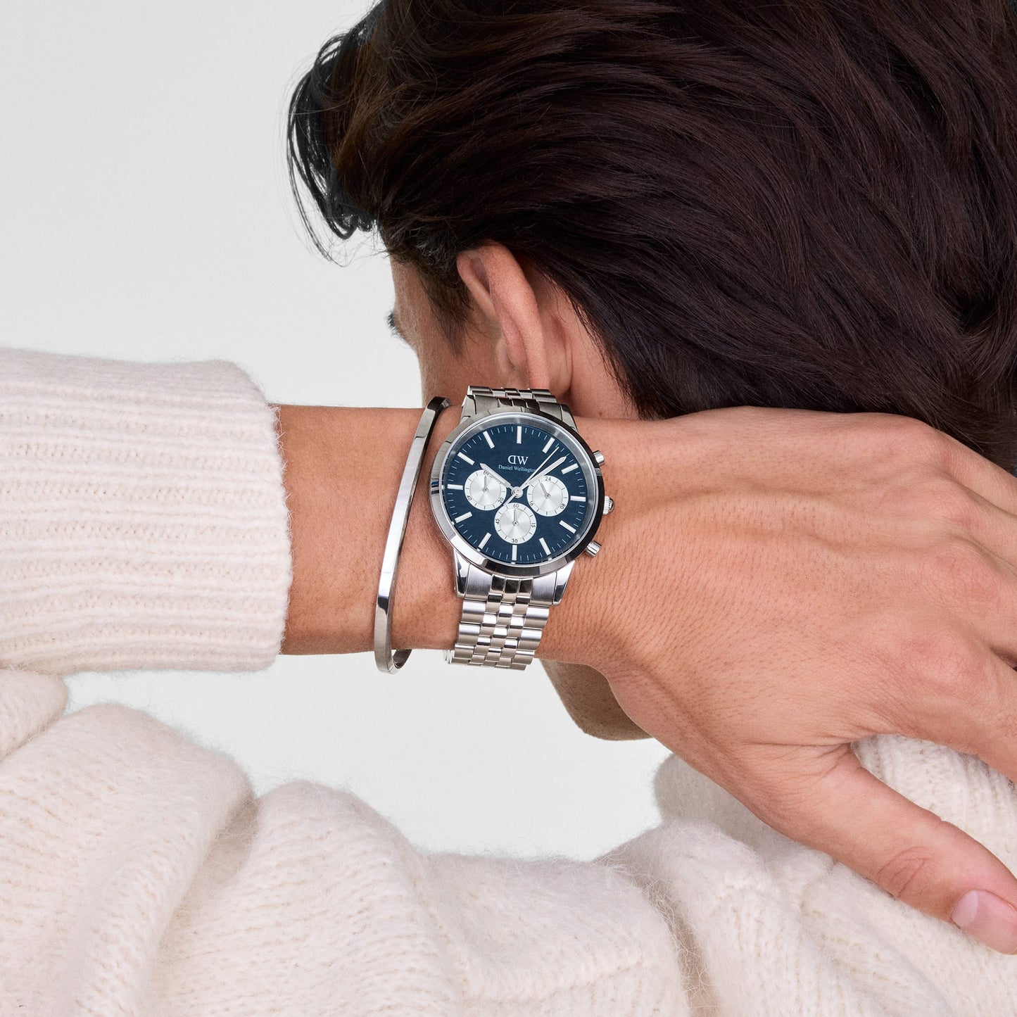 Iconic 42 Chronograph Arch 5-Link Arctic Panda S