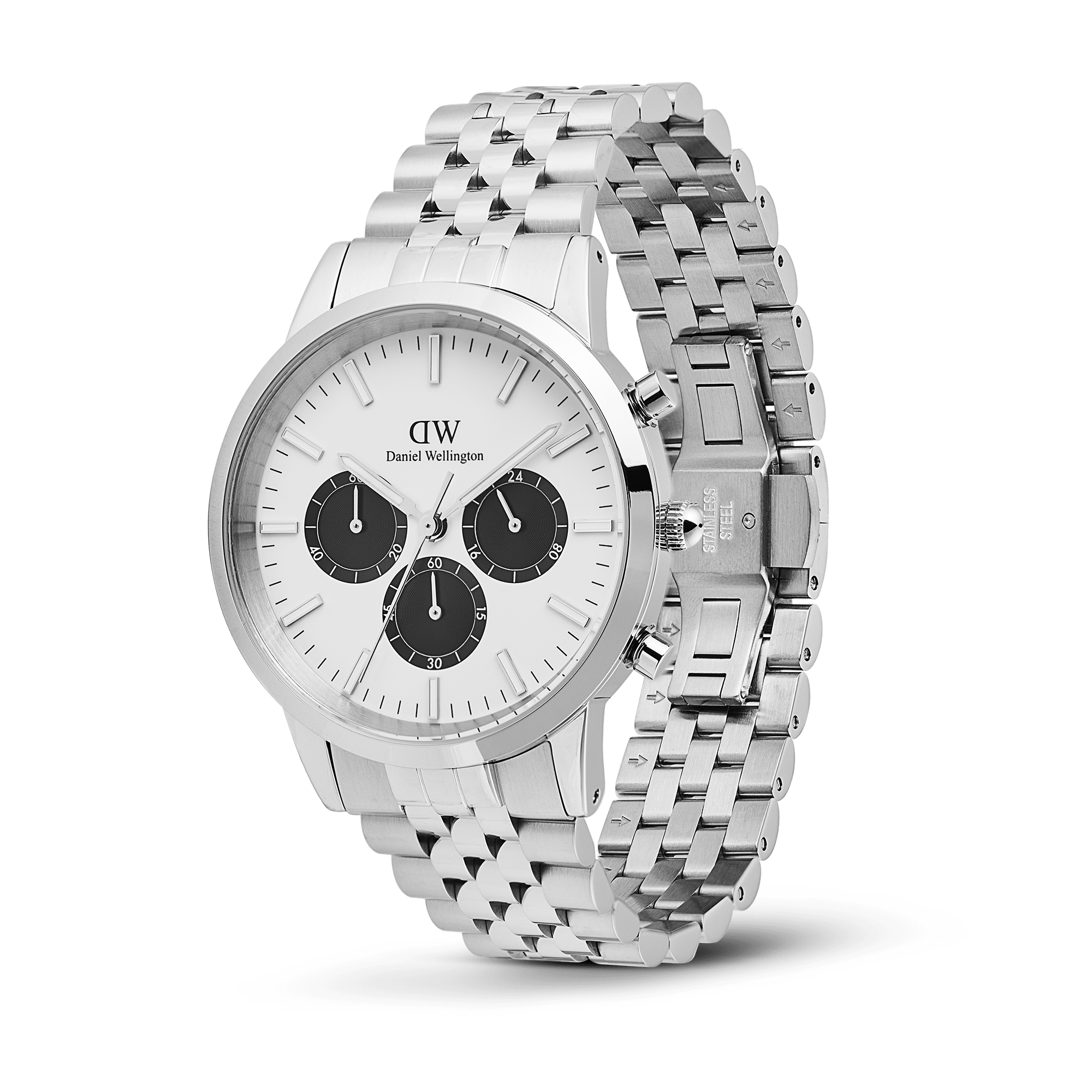 Iconic 42 Chronograph Arch 5-Link Off-White Panda S