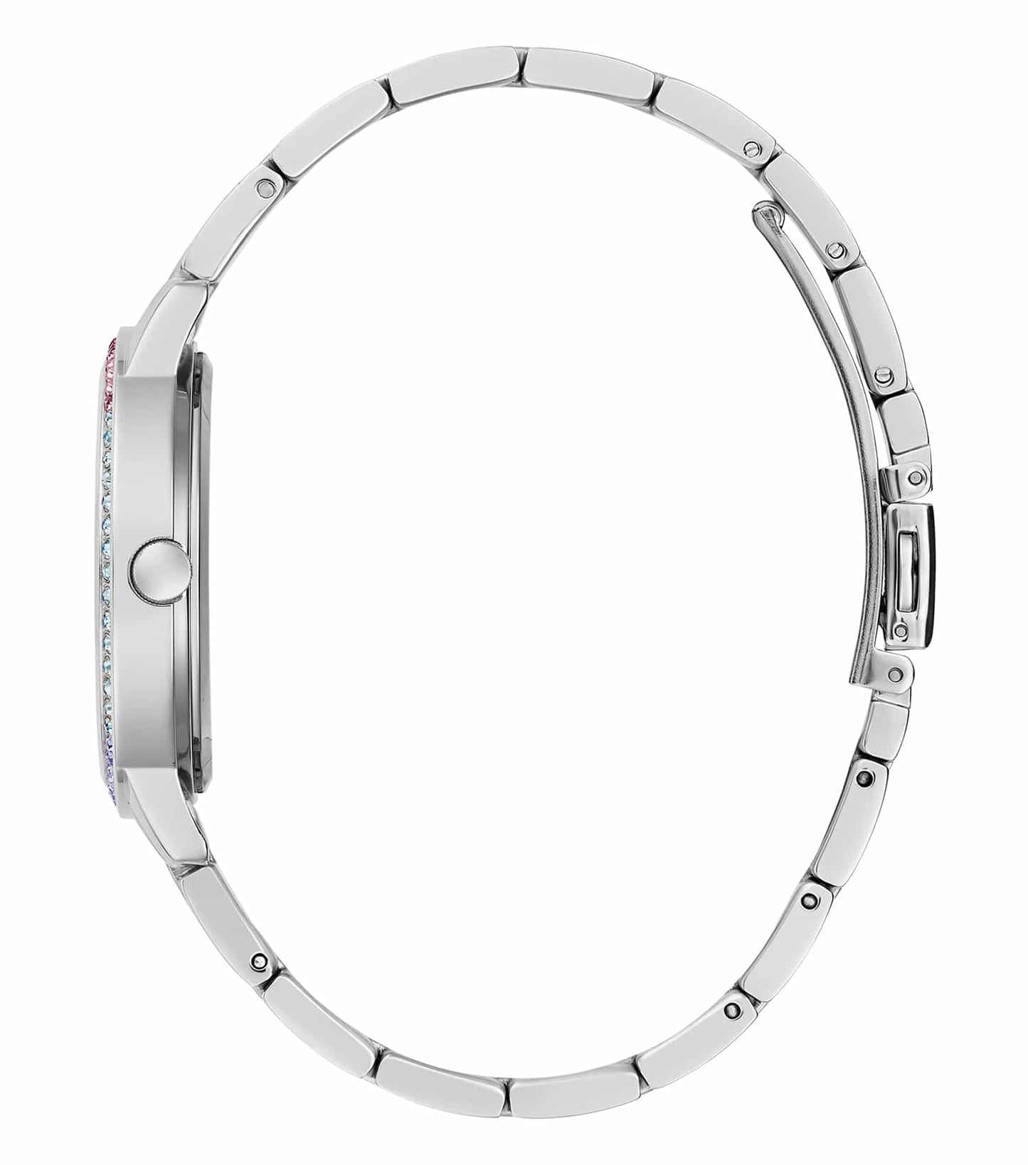 Women's Three Of Hearts Quartz Watch 34mm with Silver Tone Strap