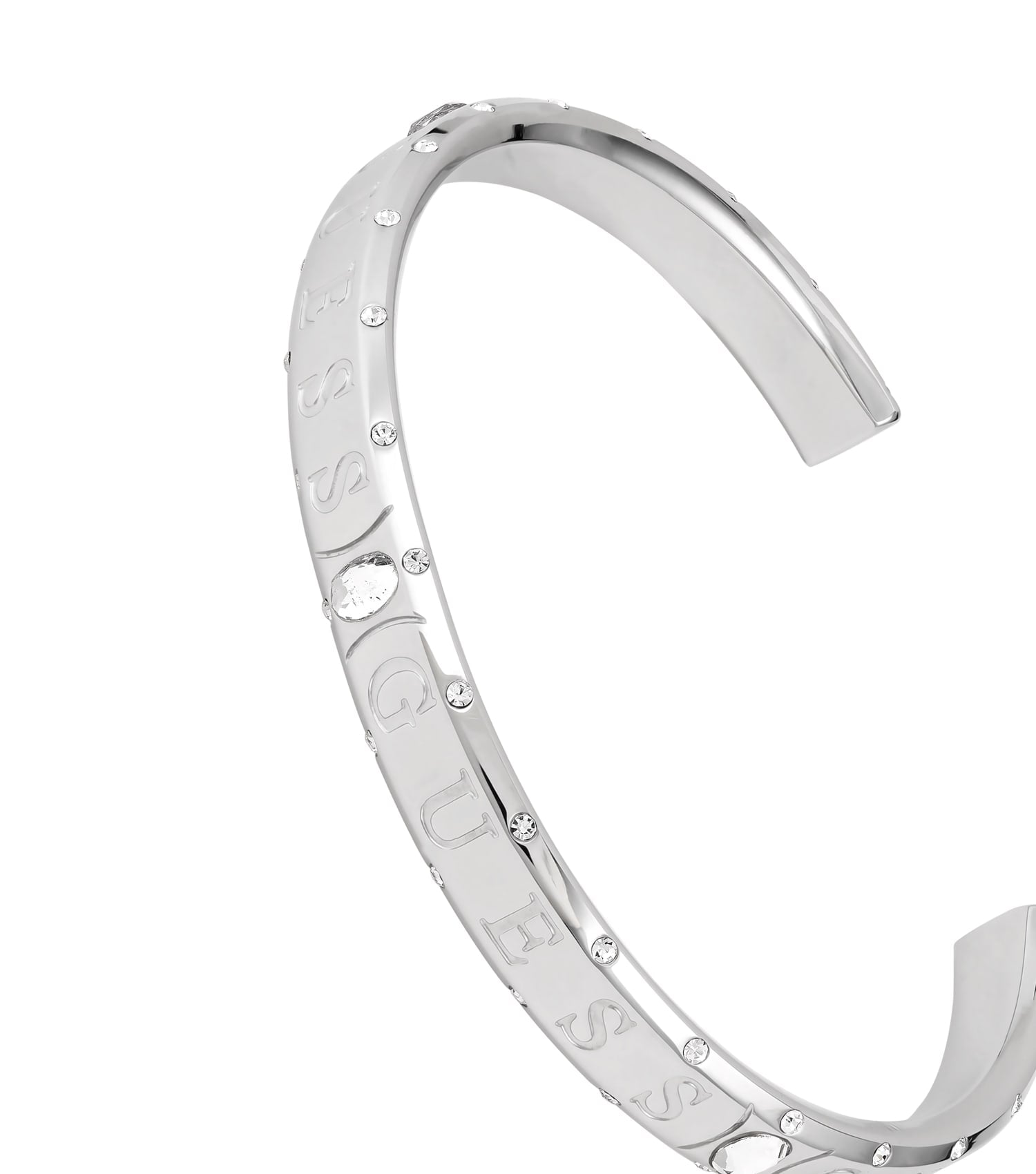 Guess bangle silver shop