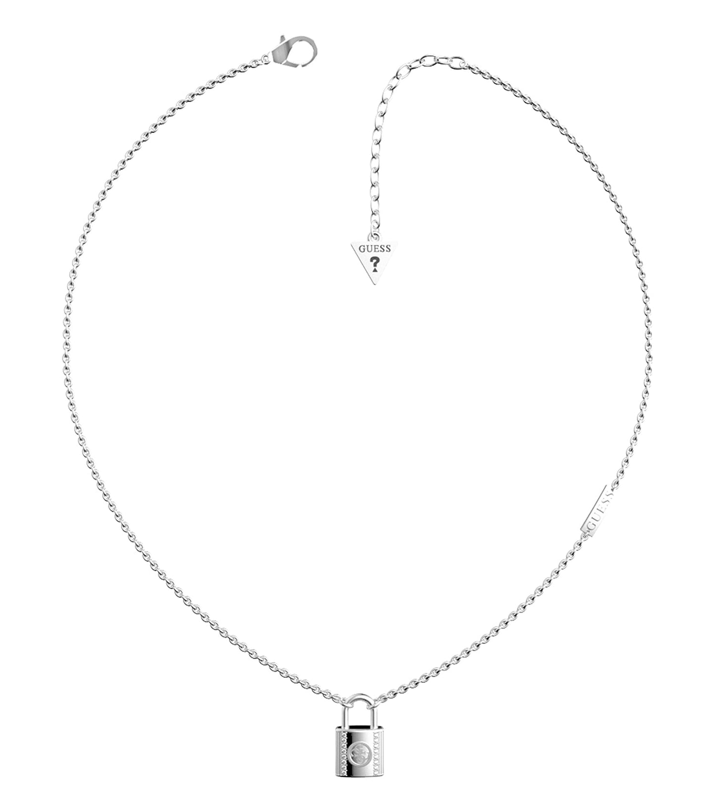Women Keep Me Close Necklace Silver Steel